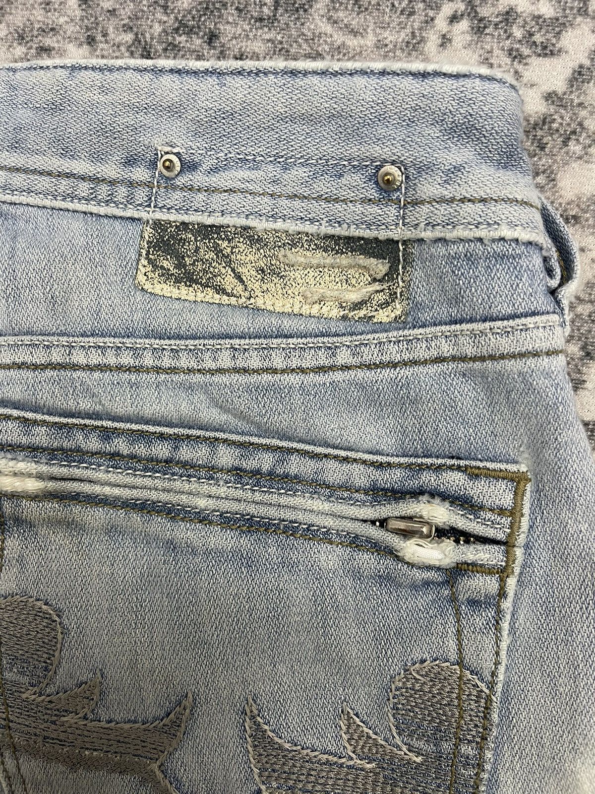 Diesel Diesel Yarik Jeans – W27 L32 – Made in Italy Size US 27 - 14 Thumbnail