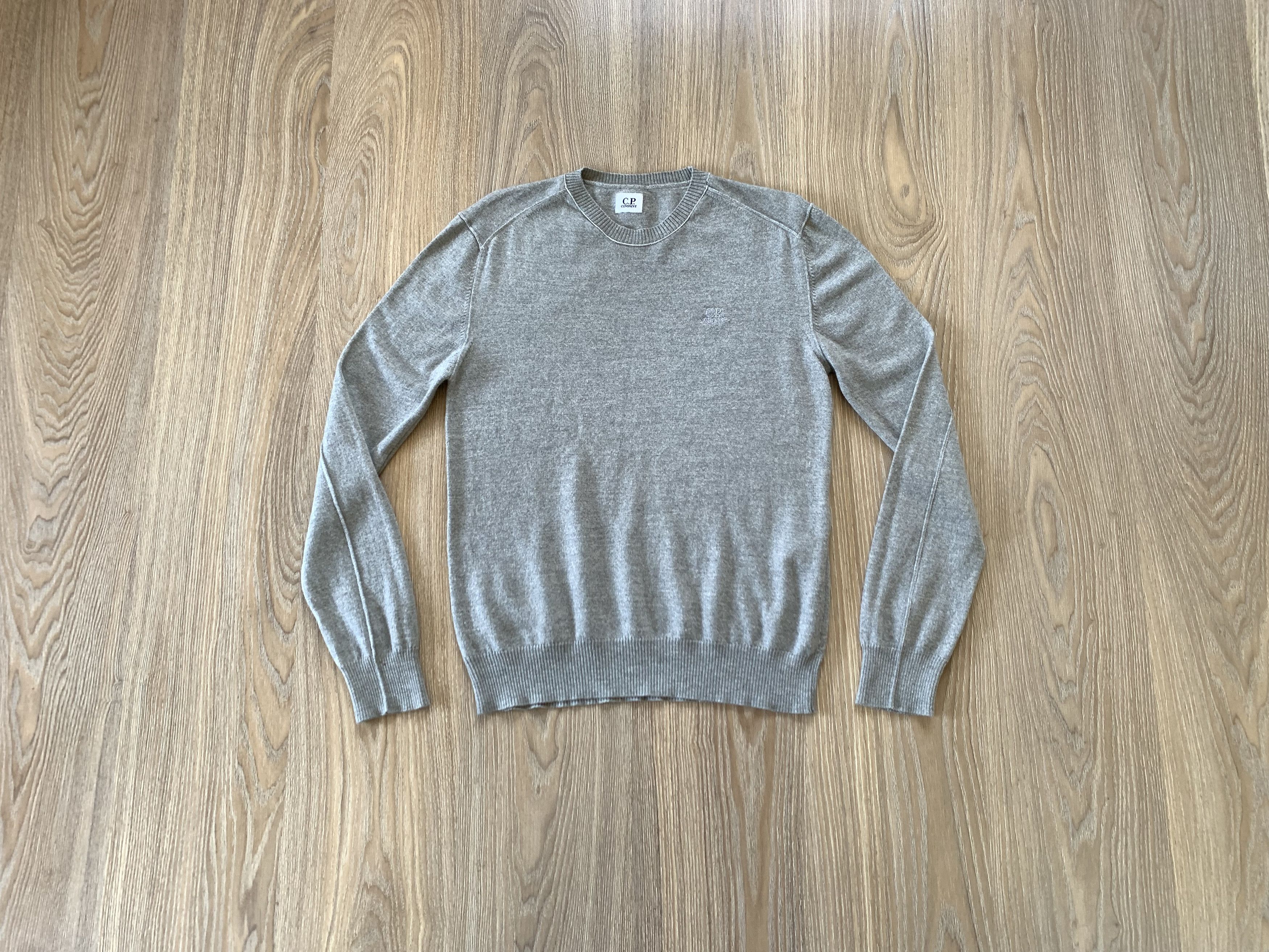 C.P. Company × Vintage Vintage C.P Company Grey Wool Sweater Size US M / EU 48-50 / 2 - 18 Thumbnail