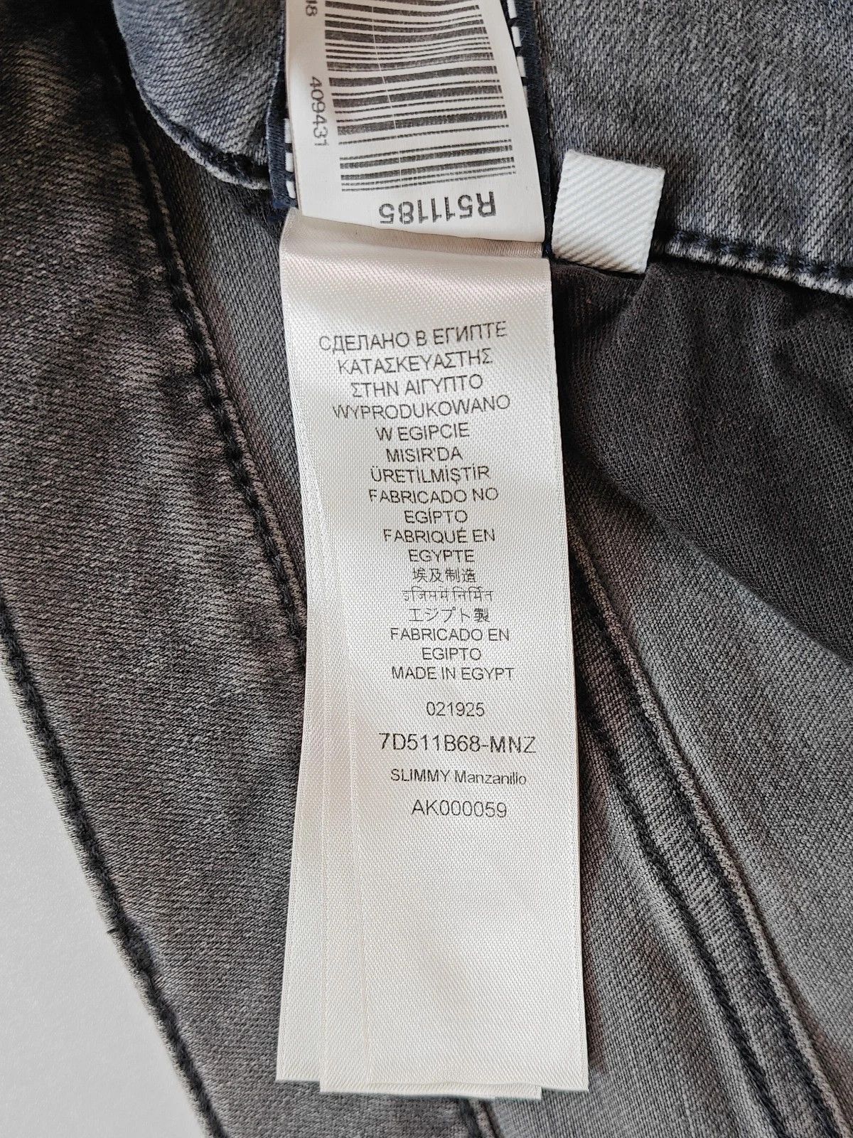 7 For All Mankind 7 For All ManKind Slimmy Manzanillo Jeans T / 6028 Size US 40 / EU 56 - 8 Thumbnail