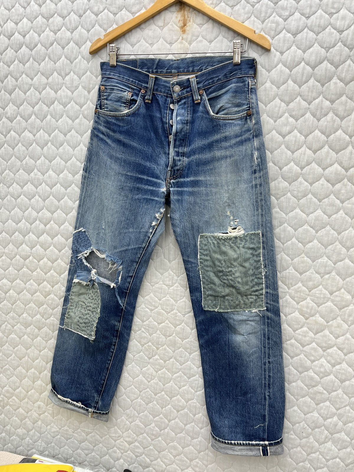 Levi's 🔥🔥🔥STEALS VTG LEVIS BIG E 501XX HIDDEN RIVET SELVEDGE DENIM Size US 31 - 2 Thumbnail