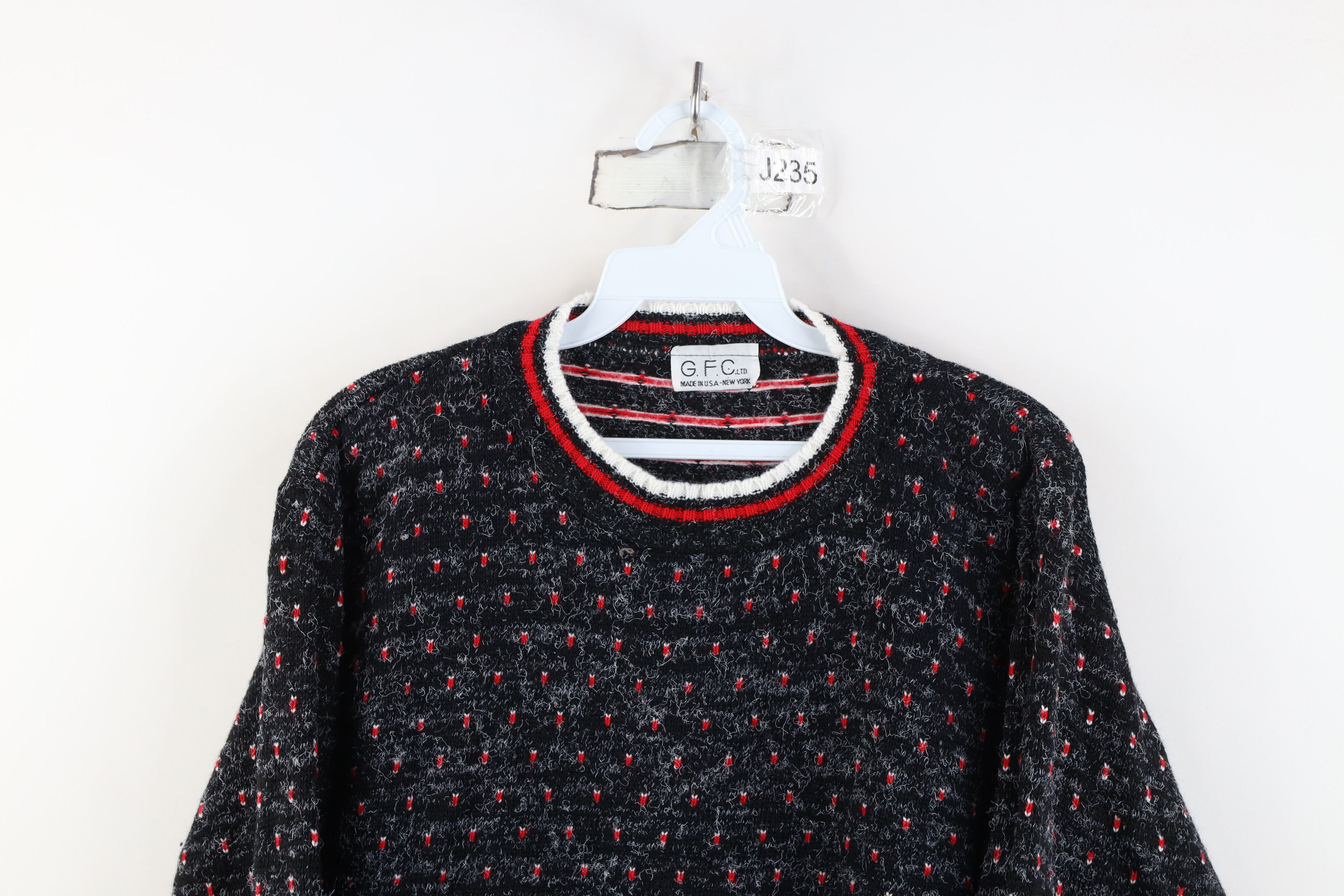 Vintage Vintage 80s 90s Fairy Kei Swan Knit Crewneck Sweater USA Size S / US 4 / IT 40 - 2 Thumbnail