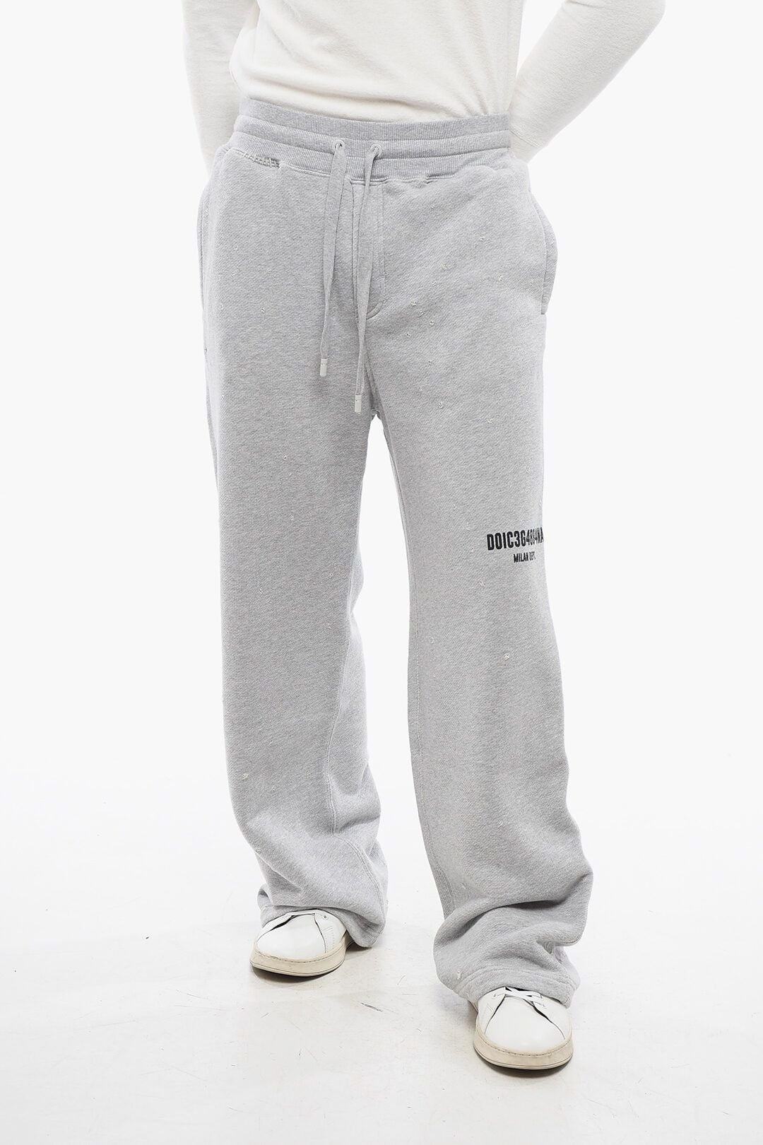 Dolce & Gabbana og1mm0825 Sweatpants & Joggers in Grey Size US 32 / EU 48 - 1 Thumbnail