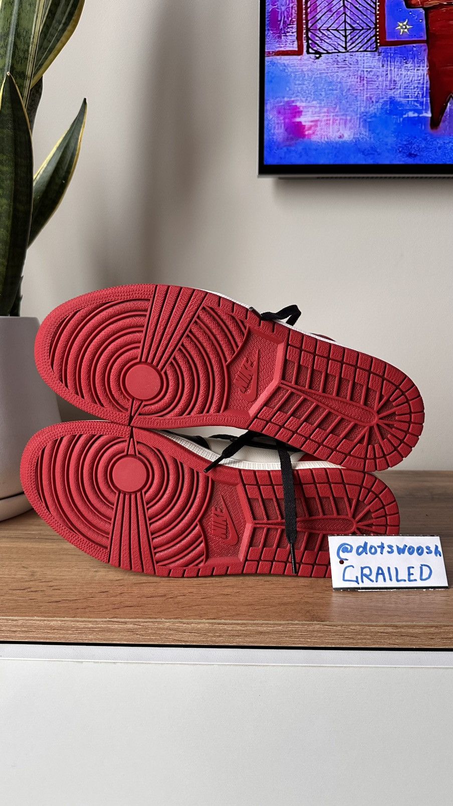 Jordan Brand × Nike Jordan 1 Retro High OG Bred Toe 2018 Size US 9 / EU 42 - 6 Thumbnail