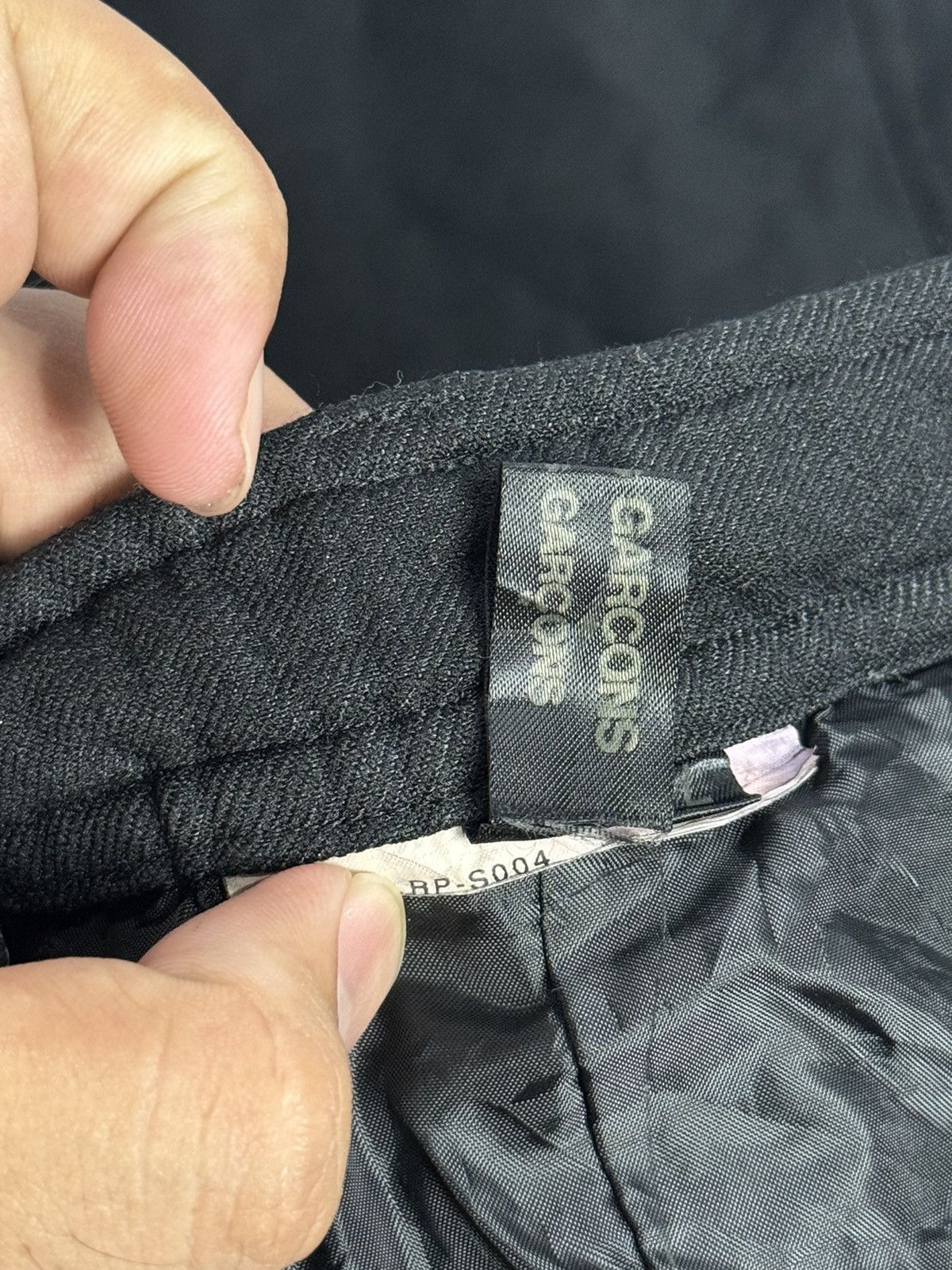Comme des Garcons ❤️‍🔥SOLD❤️‍🔥 Comme Des Garcons Skirt Black For Men/Women Size US 30 / EU 46 - 13 Thumbnail