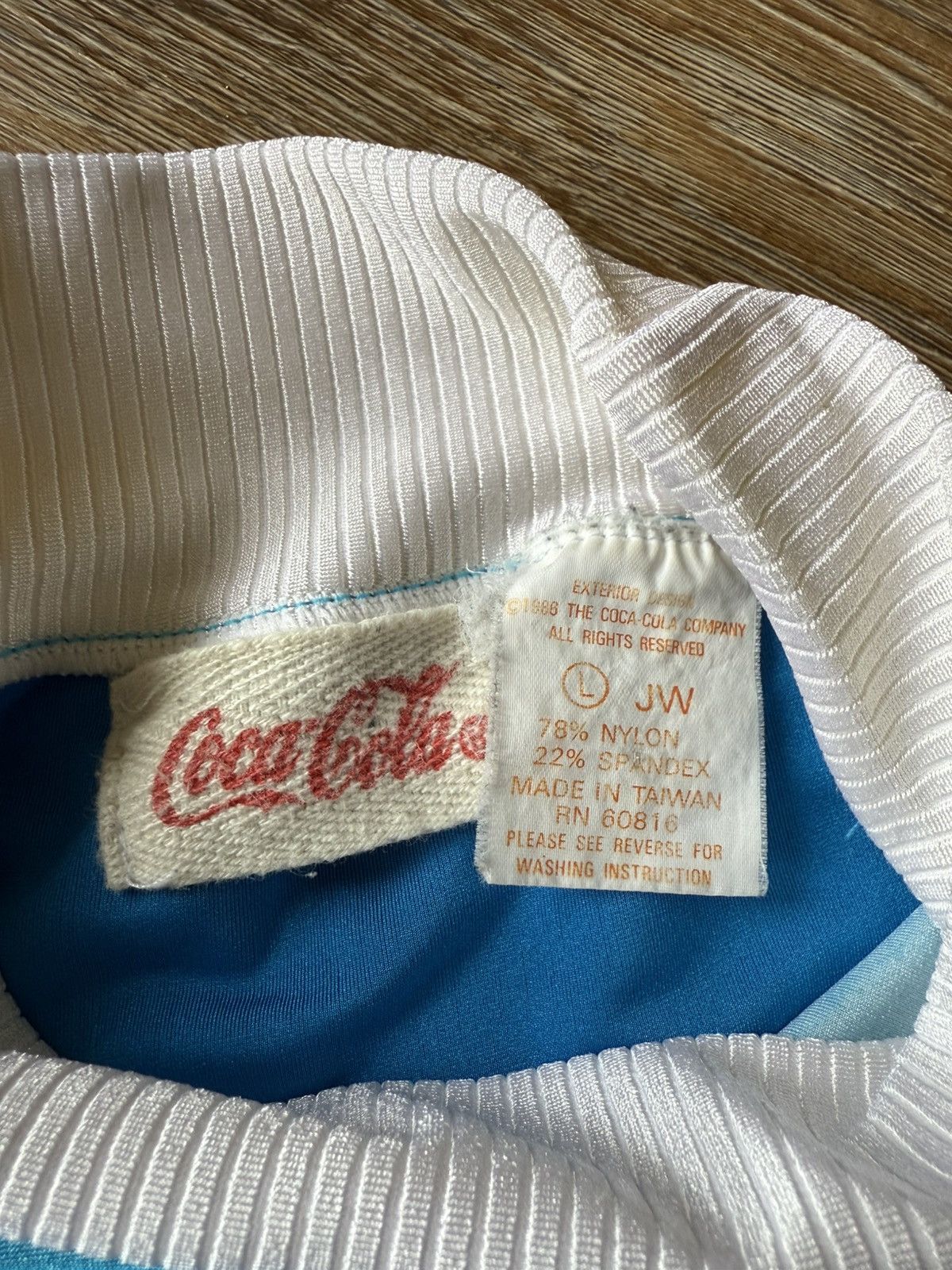 Coca Cola × Vintage Vintage 1986 Coca-Cola Circuit Cycling Jersey Size US L / EU 52-54 / 3 - 5 Thumbnail