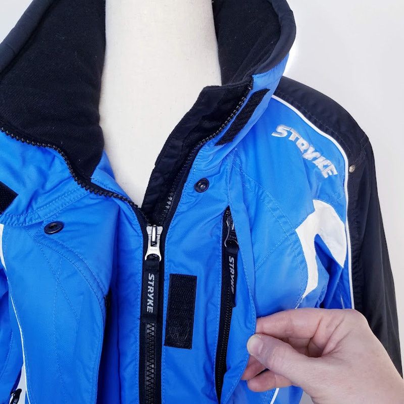 Spyder Stryke by Spyder women's jacket size 4 blue black Size S / US 4 / IT 40 - 4 Thumbnail