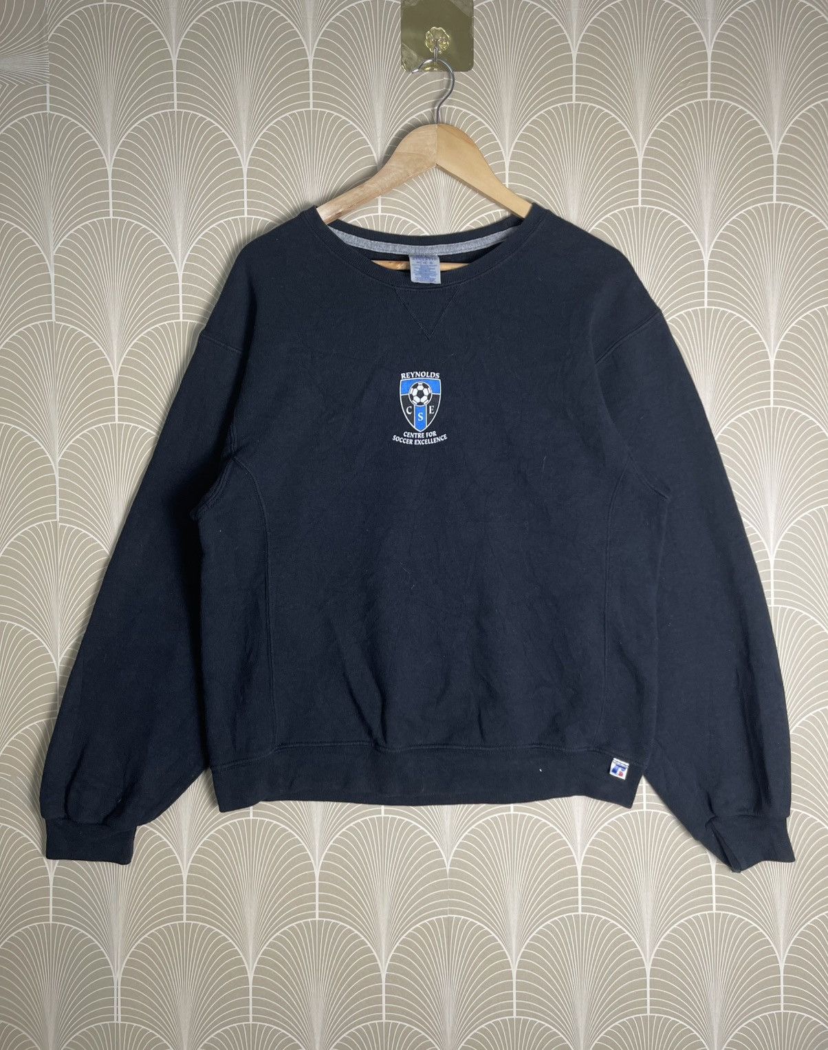 Russell Athletic 90s RUSSELL ATHLETIC RENOLDS CENTRE FOR SOCCER CRENECK Size US M / EU 48-50 / 2 - 1 Thumbnail