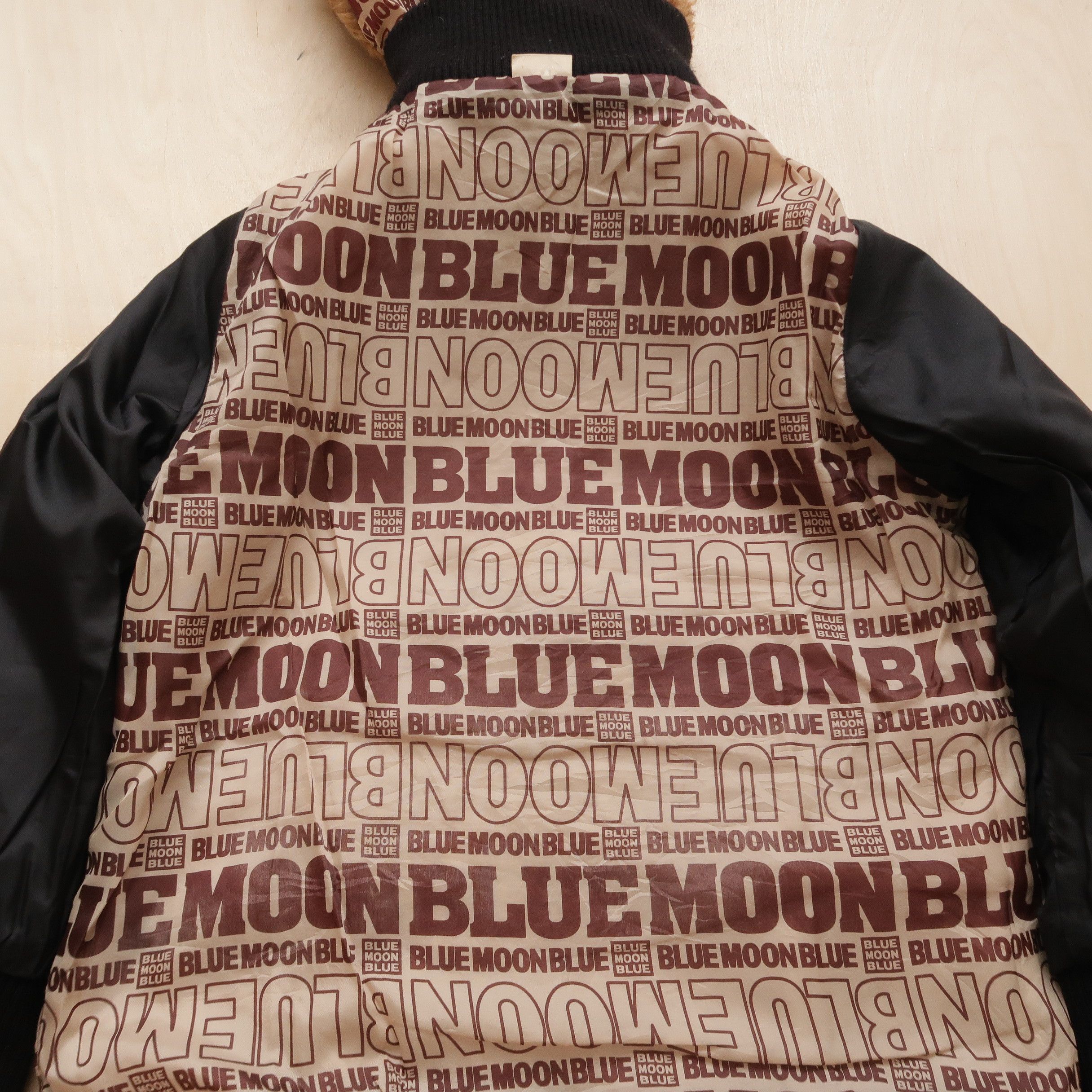 Japanese Brand 1990s Blue Moon Blue Japan Reversible Fur Faux Jacket Size US M / EU 48-50 / 2 - 18 Thumbnail
