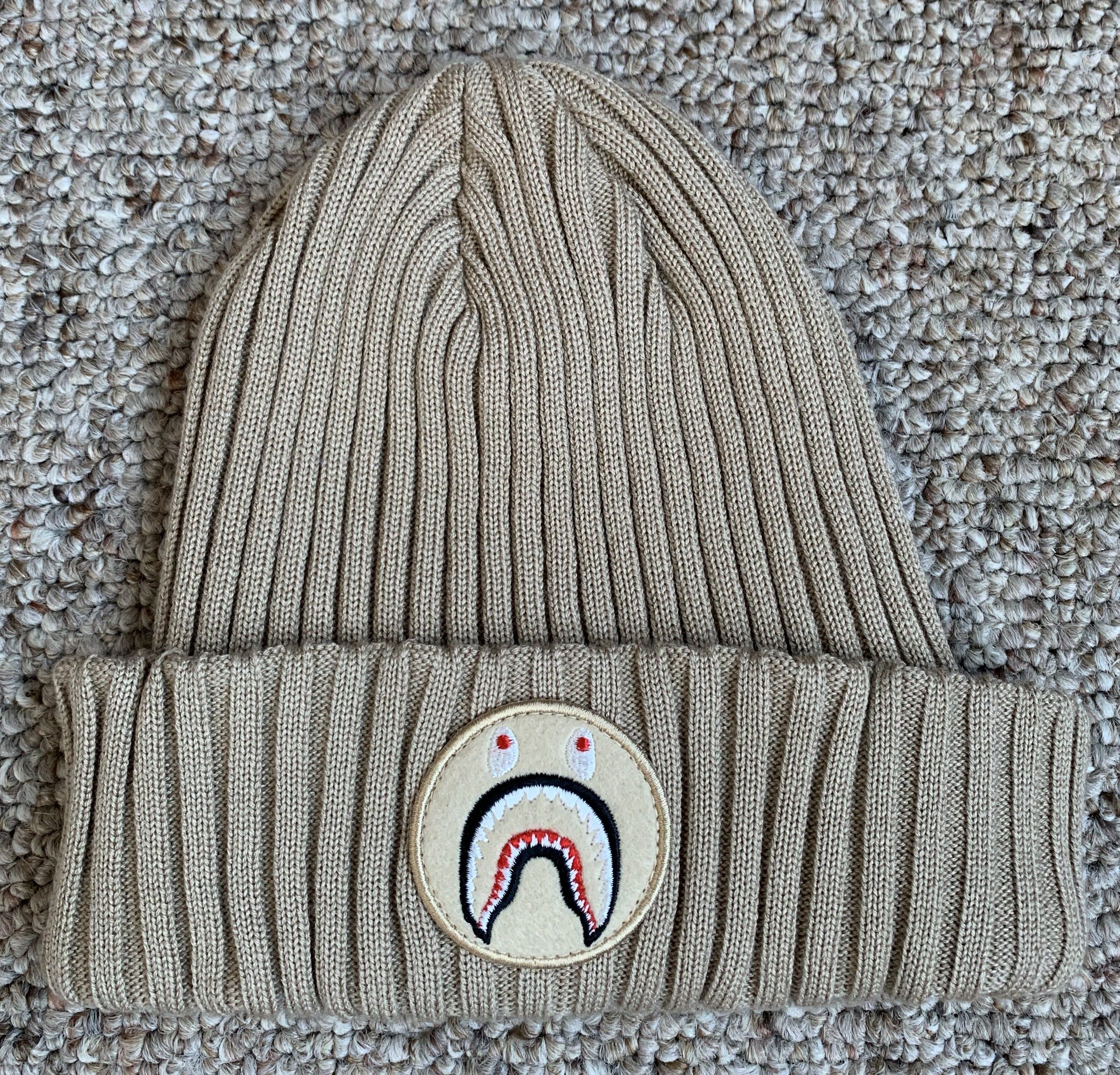 Bape OG Bape WGM Shark Beanie Size ONE SIZE - 1 Thumbnail
