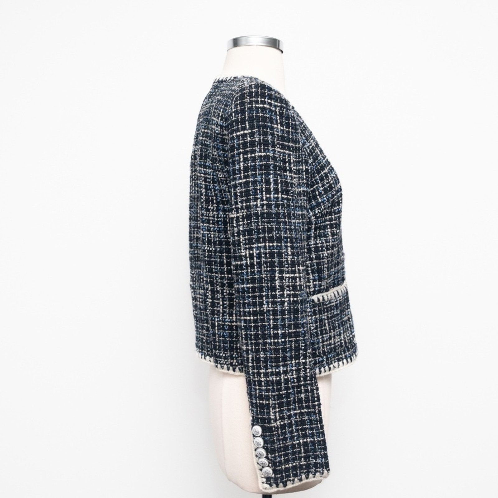 Veronica Beard Veronica Beard. Bosea cotton-blend tweed blazer. Size XS / US 0-2 / IT 36-38 - 6 Thumbnail