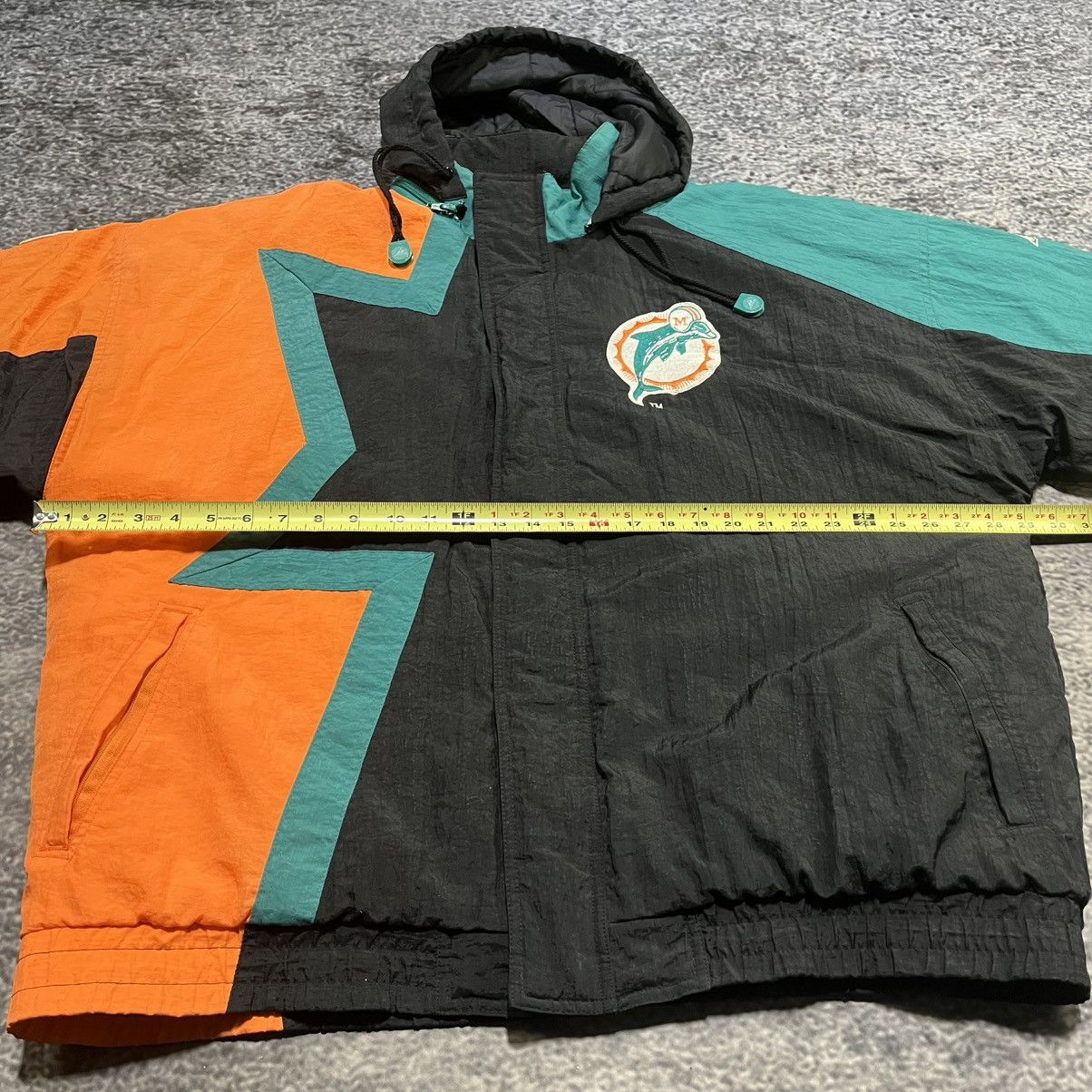 Apex One Vintage 90s Miami Dolphins Apex One NFL Puffer Jacket XL Size US XL / EU 56 / 4 - 11 Thumbnail