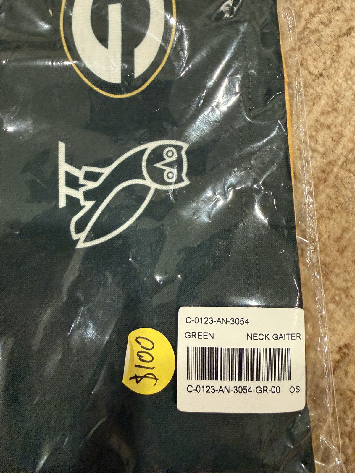 October's Very Own OVO × NFL Green Bay Packers Neck Gaiter Size ONE SIZE - 4 Thumbnail