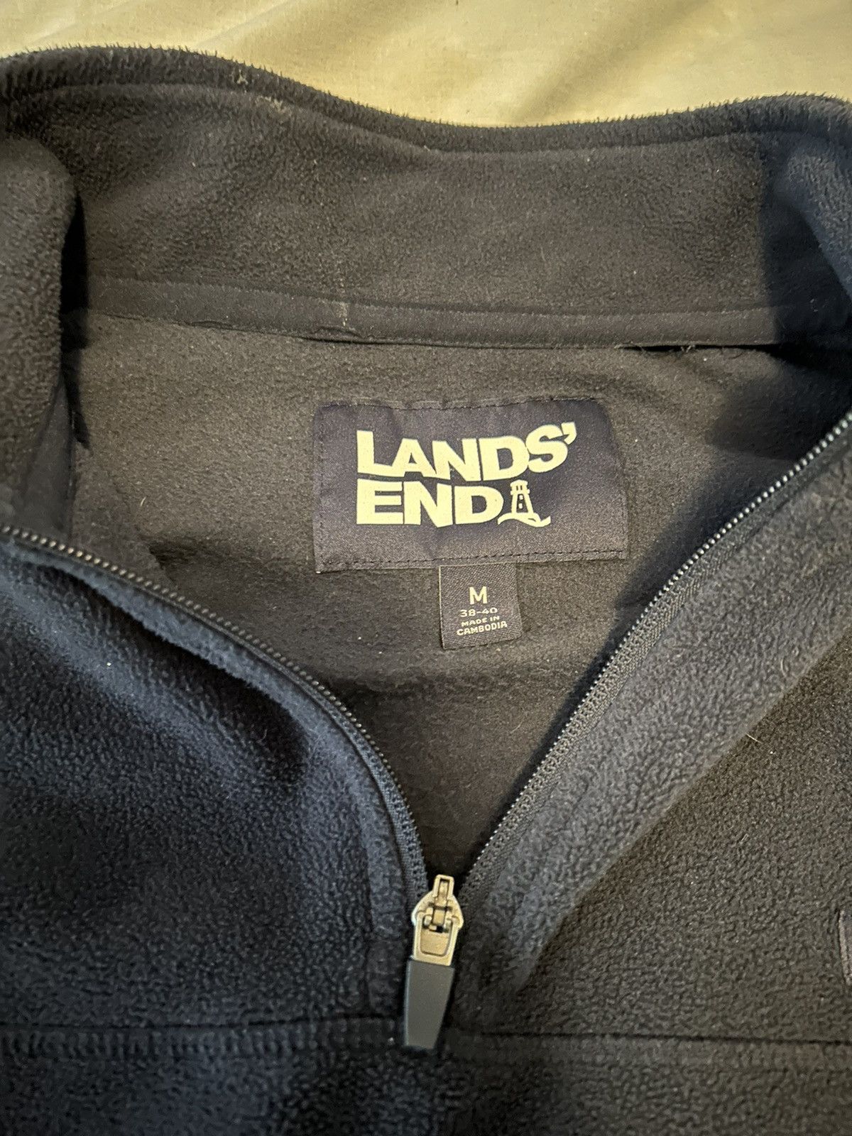 Lands' End Lands end quarter zip fleece Size US M / EU 48-50 / 2 - 4 Thumbnail