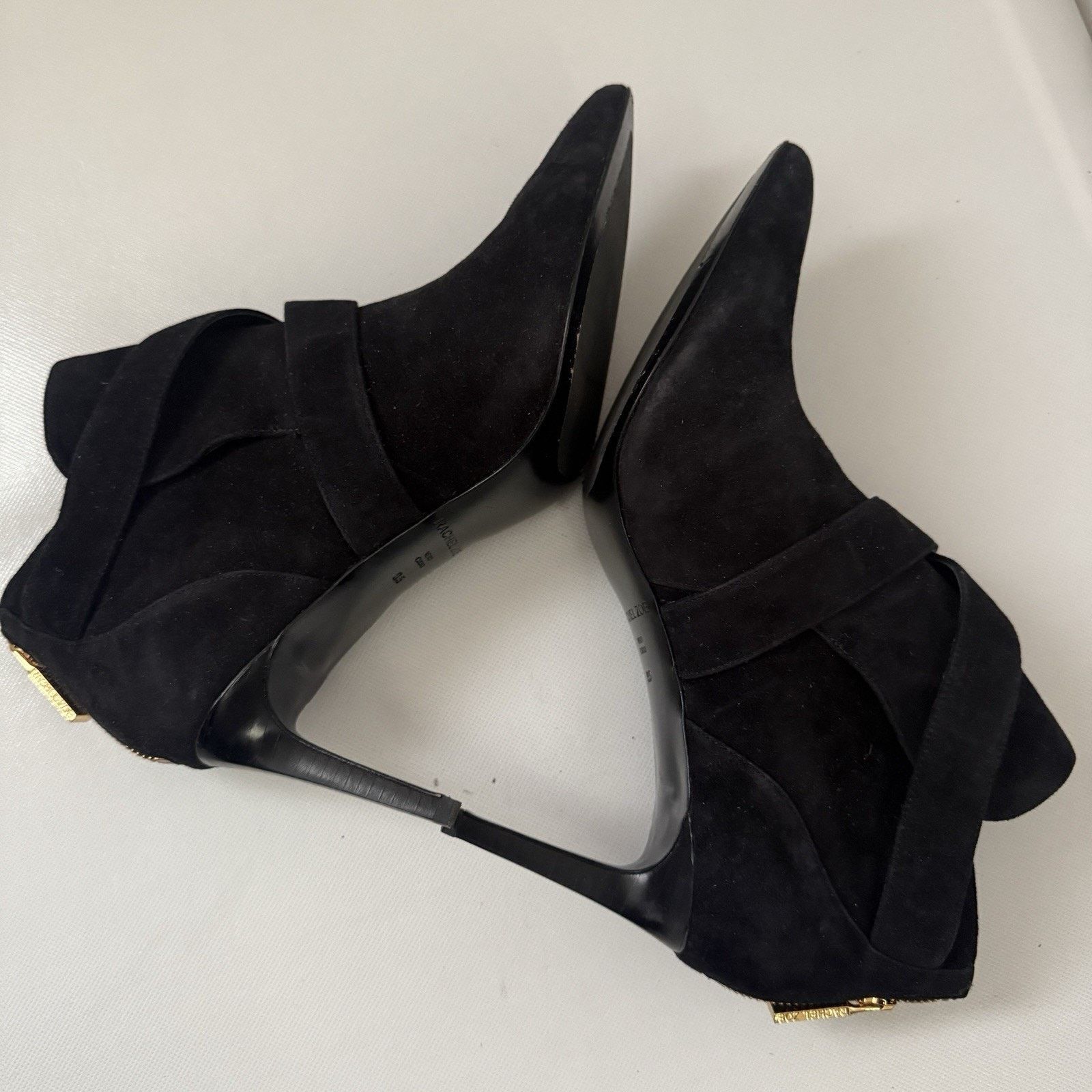 Rachel Zoe Rachel Zoe Suede Heel Bootie Buckle Ankle Sophisticated City Size US 9.5 / IT 39.5 - 4 Thumbnail