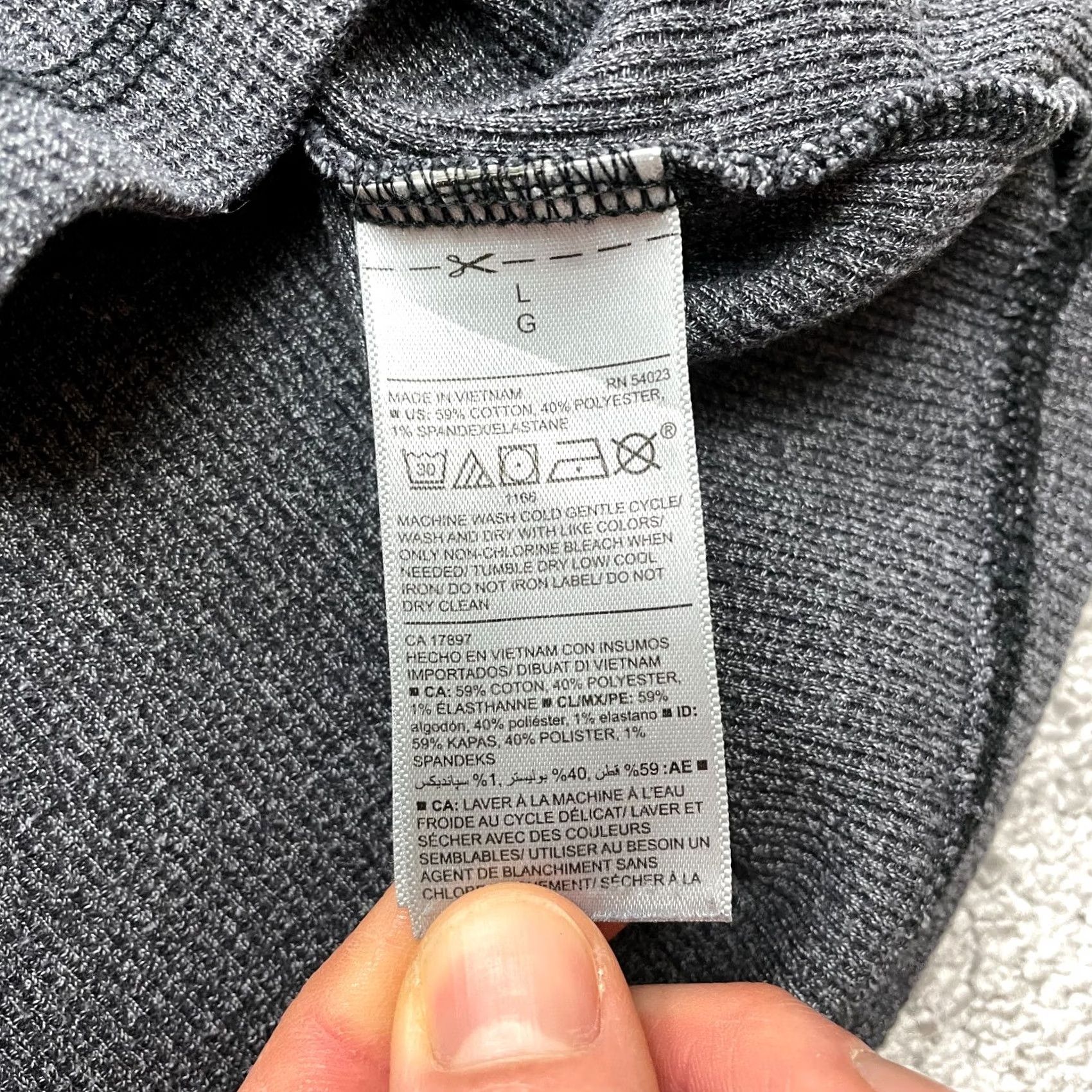 Old Navy Old Navy Mens Long Sleeve T-Shirt Gray Thermal Henley Neck Stretch L Regular Size XS-XL? Size US L / EU 52-54 / 3 - 7 Thumbnail
