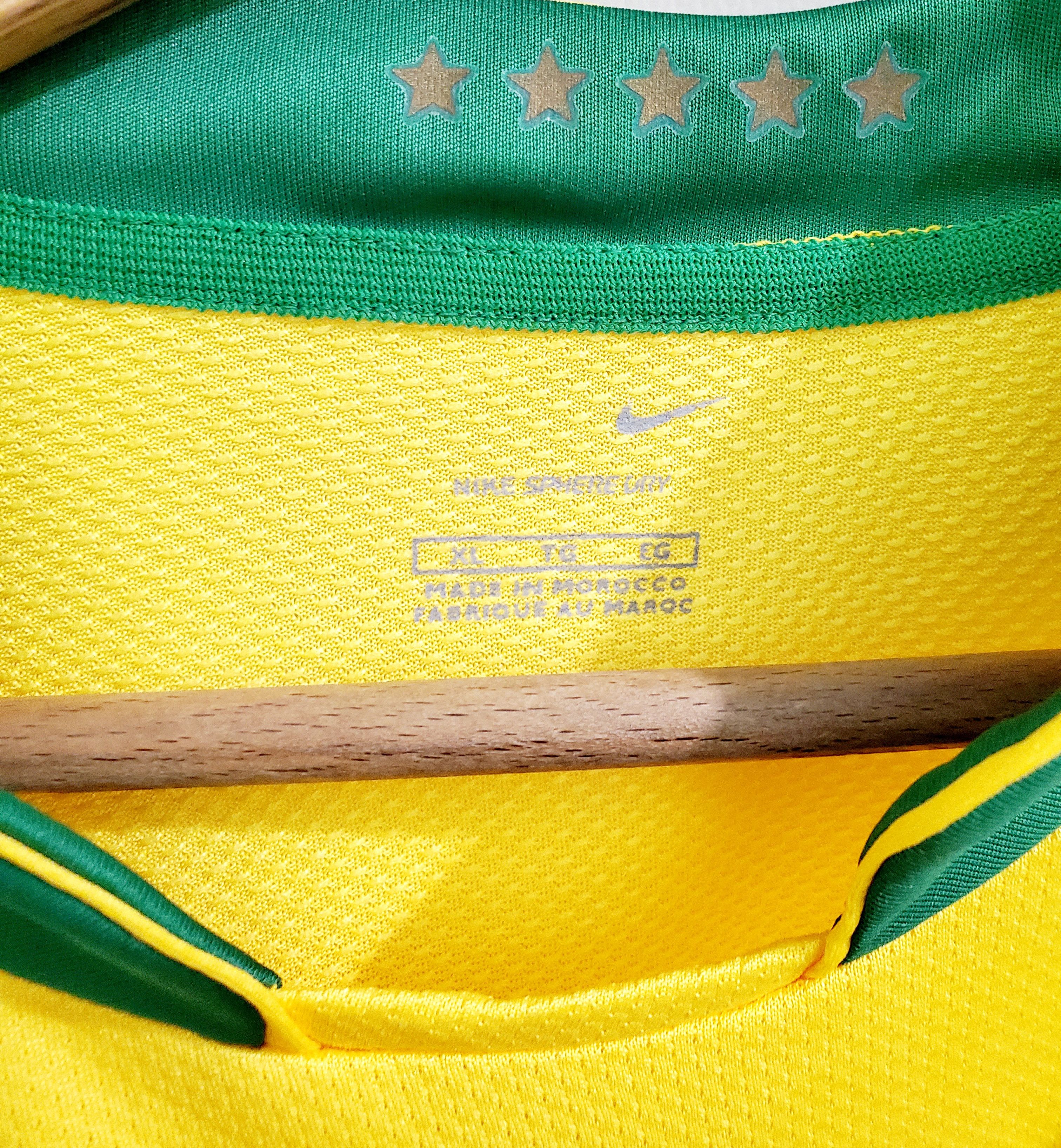 Nike × Vintage Brazil 2006-08 fifa World Cup Soccer Jersey size Xl Size US XL / EU 56 / 4 - 4 Thumbnail