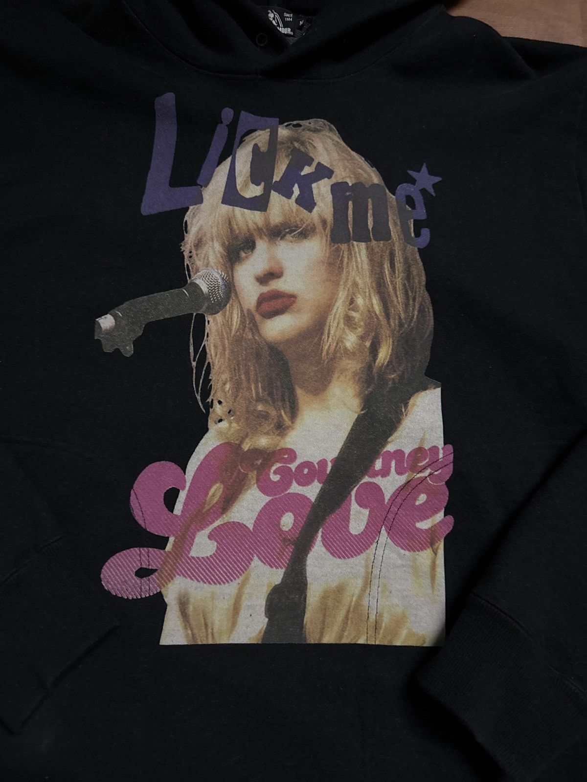 Hysteric glamour hoodie “lick me “