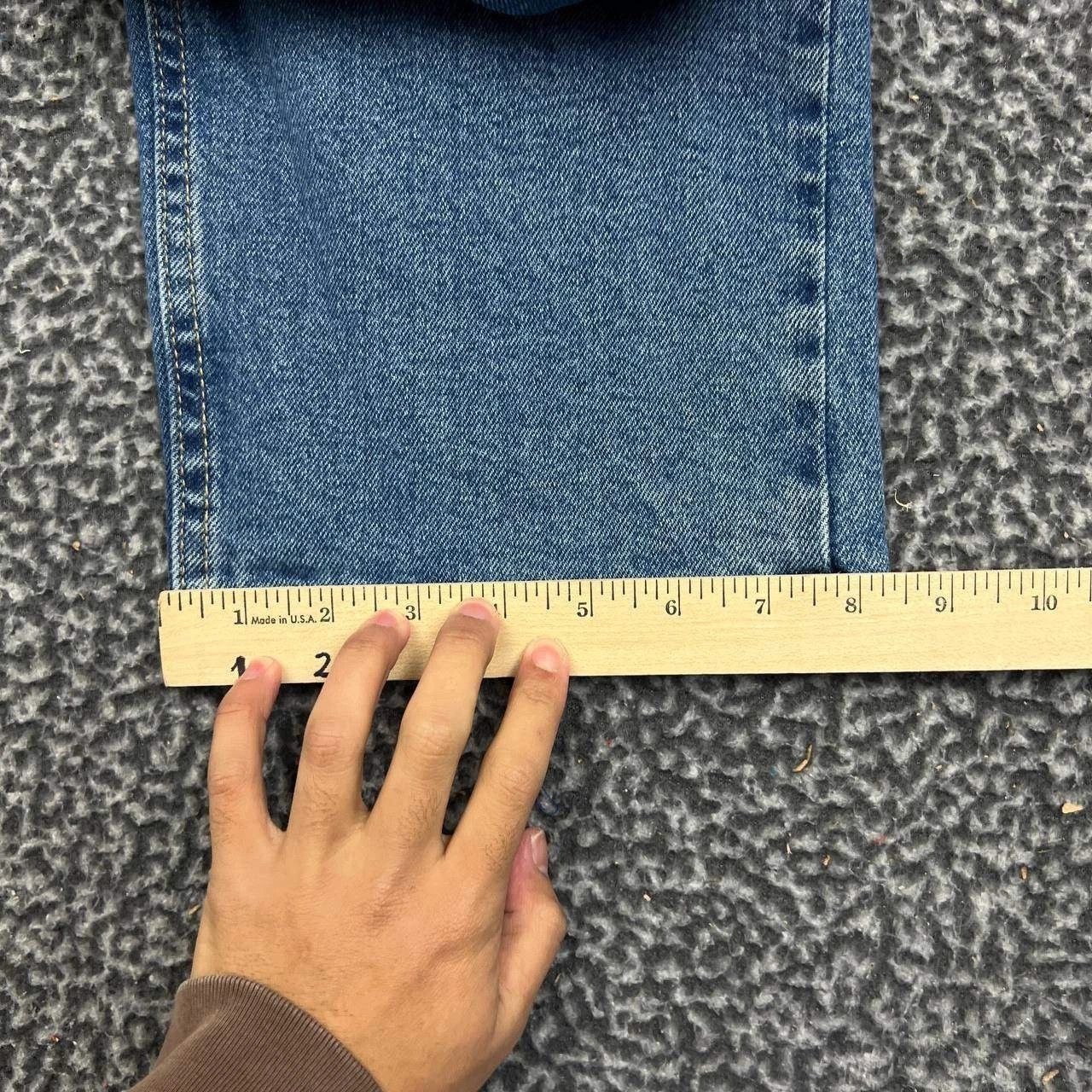 Wrangler Wrangler Jeans Men 36x30 Straight Fit Denim Pants Cotton Size US 36 / EU 52 - 5 Thumbnail