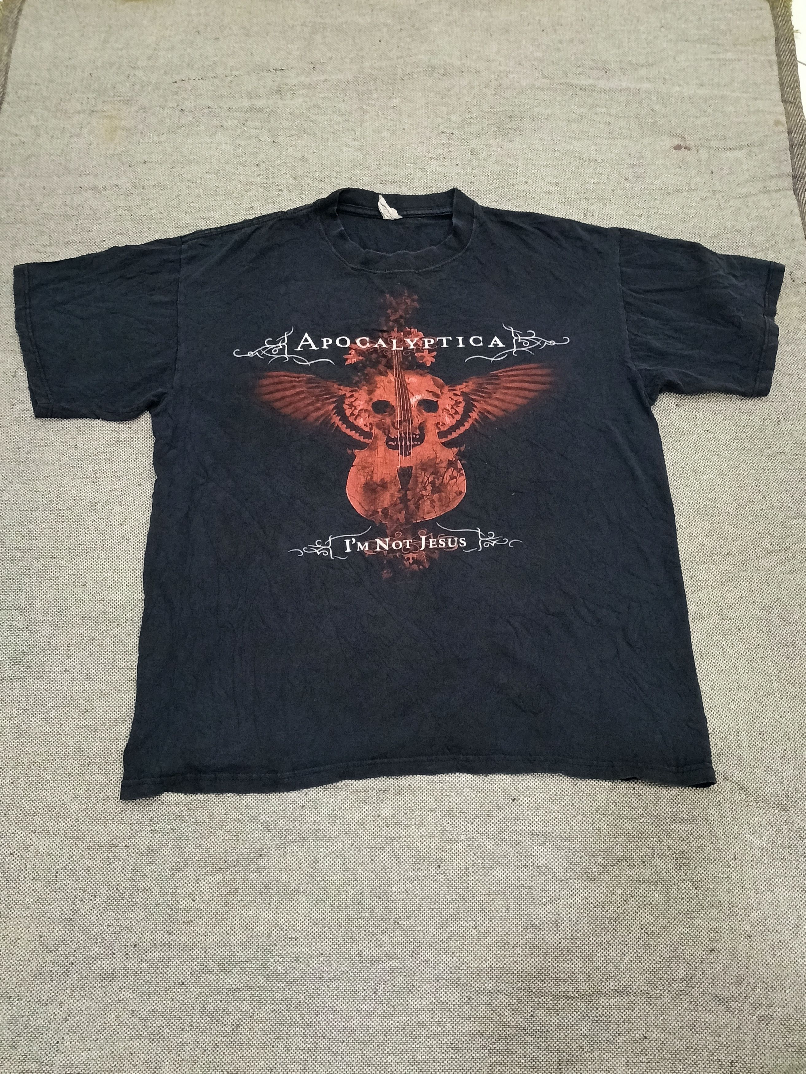Band Tees Apocalyptica I’m Not Jesus Vintage Slipknot Corey Taylor Size US L / EU 52-54 / 3 - 1 Thumbnail