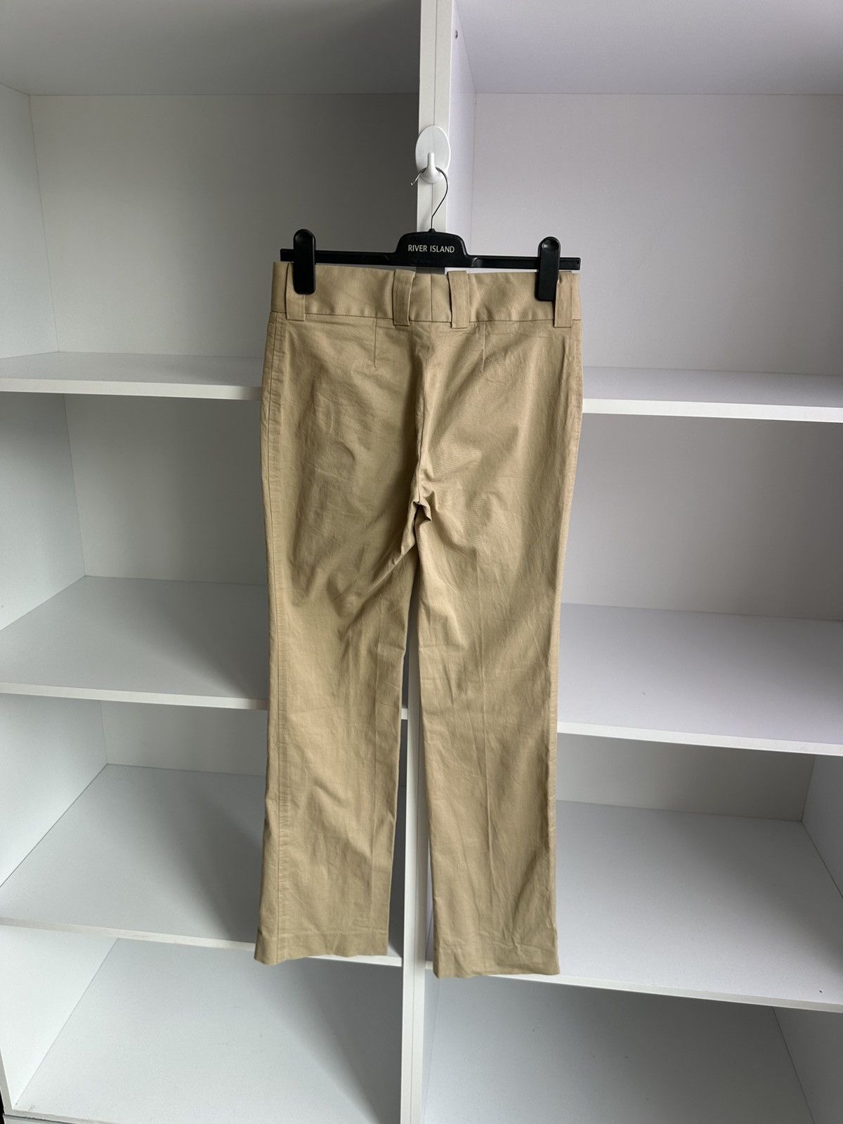 Dolce & Gabbana × Vintage Vintage Dolce&Gabbana Women's Beige Flare Size 28" / US 6 / IT 42 - 9 Thumbnail