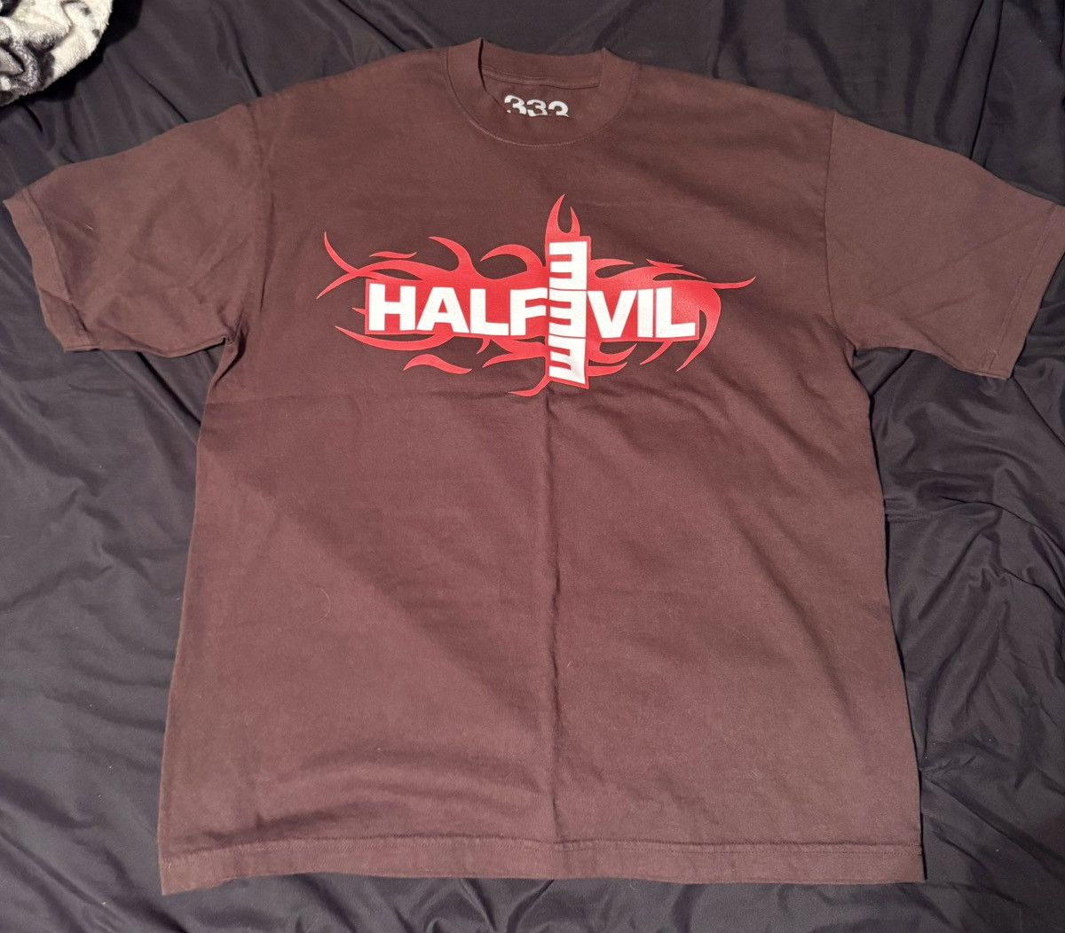 Half Evil Half Evil 333 Brown fire t shirt Size US L / EU 52-54 / 3 - 1 Thumbnail