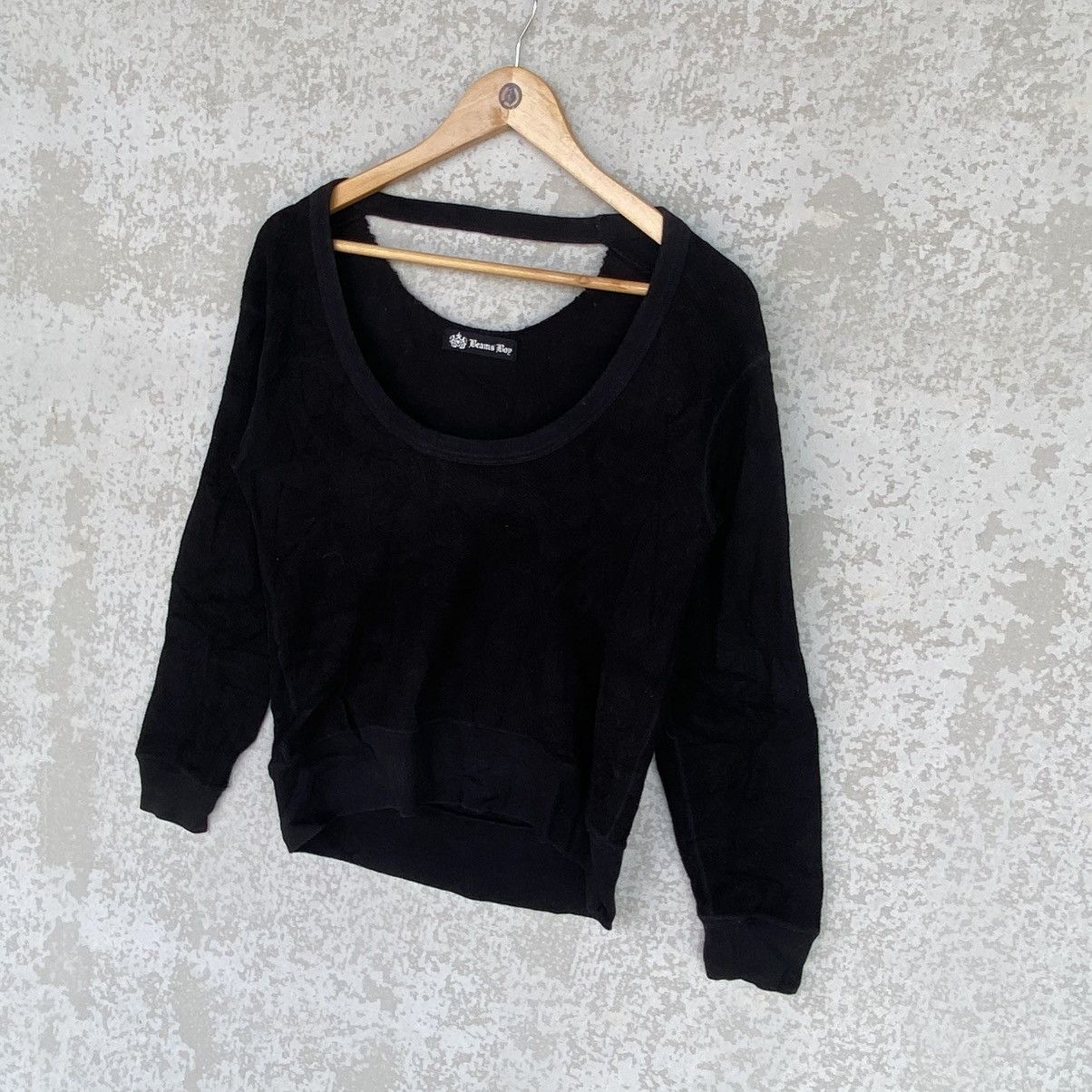 Other Vintage Beams Boy Crewneck Sweatshirt Black Pullover Size S Size US S / EU 44-46 / 1 - 2 Thumbnail