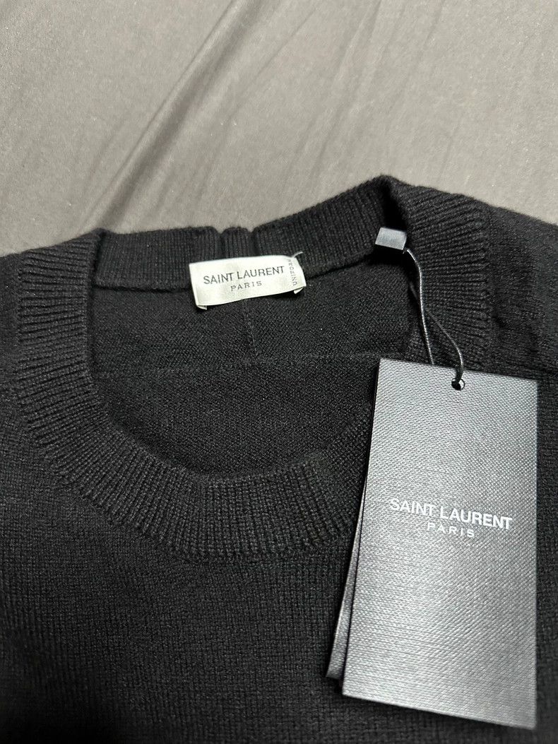Saint Laurent Paris Saint Laurent Paris black sweater Size US XXL / EU 58 / 5 - 2 Thumbnail