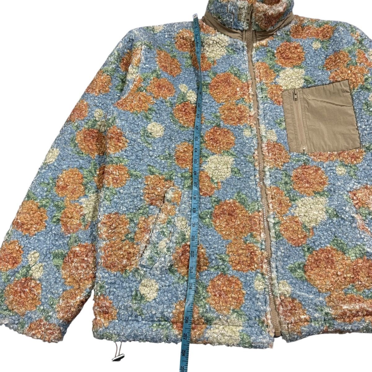 If Six Was Nine Vtg🔥Jouetie Reversible Fleece/Quilted Flower Printed Jacket Size US M / EU 48-50 / 2 - 16 Thumbnail