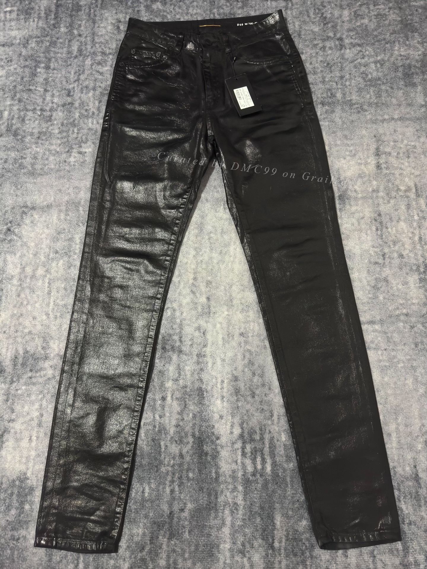 Saint Laurent Wax Jeans | Grailed