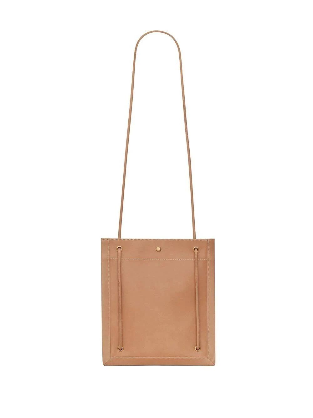 Saint Laurent Paris o1b1hav111224 Size: OS / Leather Crossbody Bag in Beige Size ONE SIZE - 2 Thumbnail