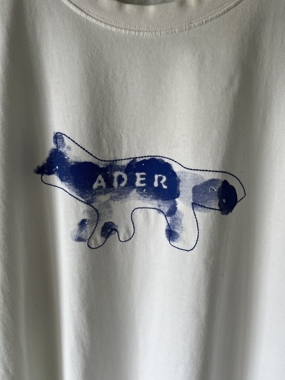 Ader Error Ader Error X Maison Kitsune Tshirt Size US M / EU 48-50 / 2 - 2 Thumbnail