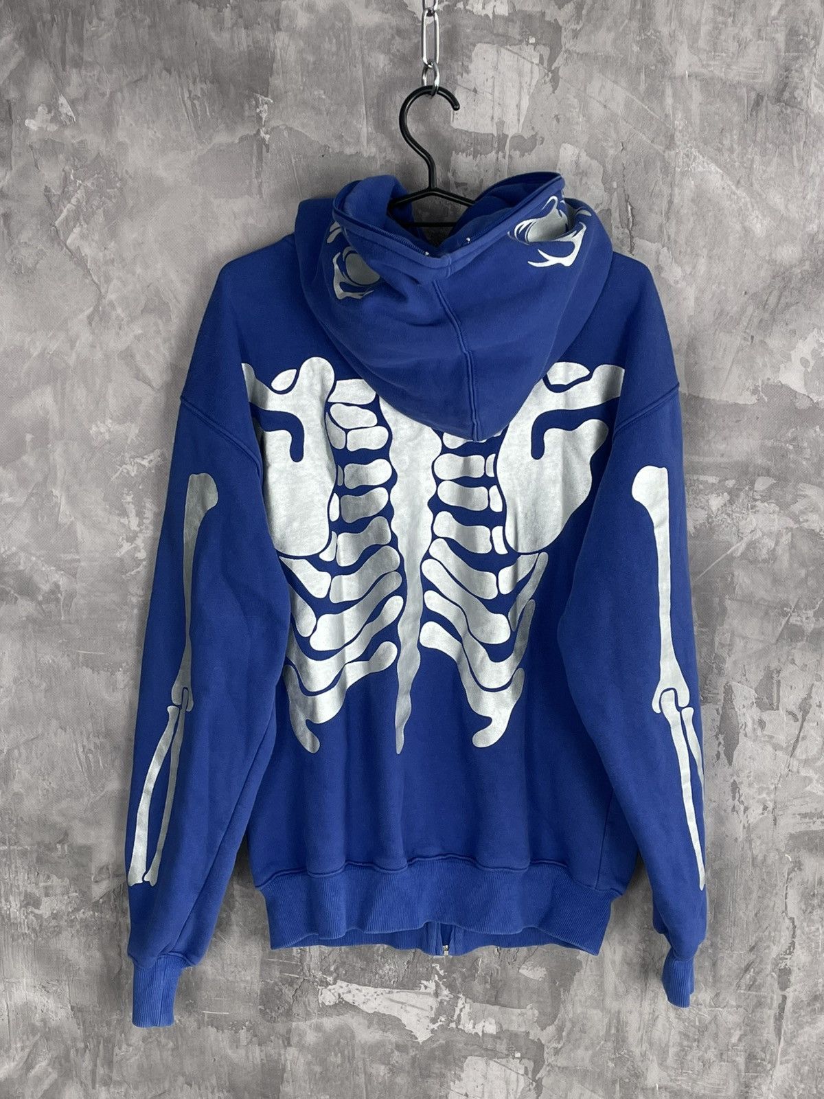 If Six Was Nine × Japanese Brand × Le Grande Bleu (L.G.B.) Vintage “Loyalty Made Me Lonely” Full Zip Skeleton Hoodie Size US M / EU 48-50 / 2 - 5 Thumbnail