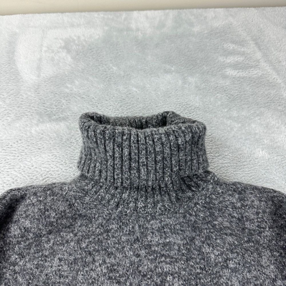 Alexander McQueen Alexander McQueen Turtle Neck Wool Grey Sweater Women’s Siz Size XL / US 12-14 / IT 48-50 - 4 Thumbnail