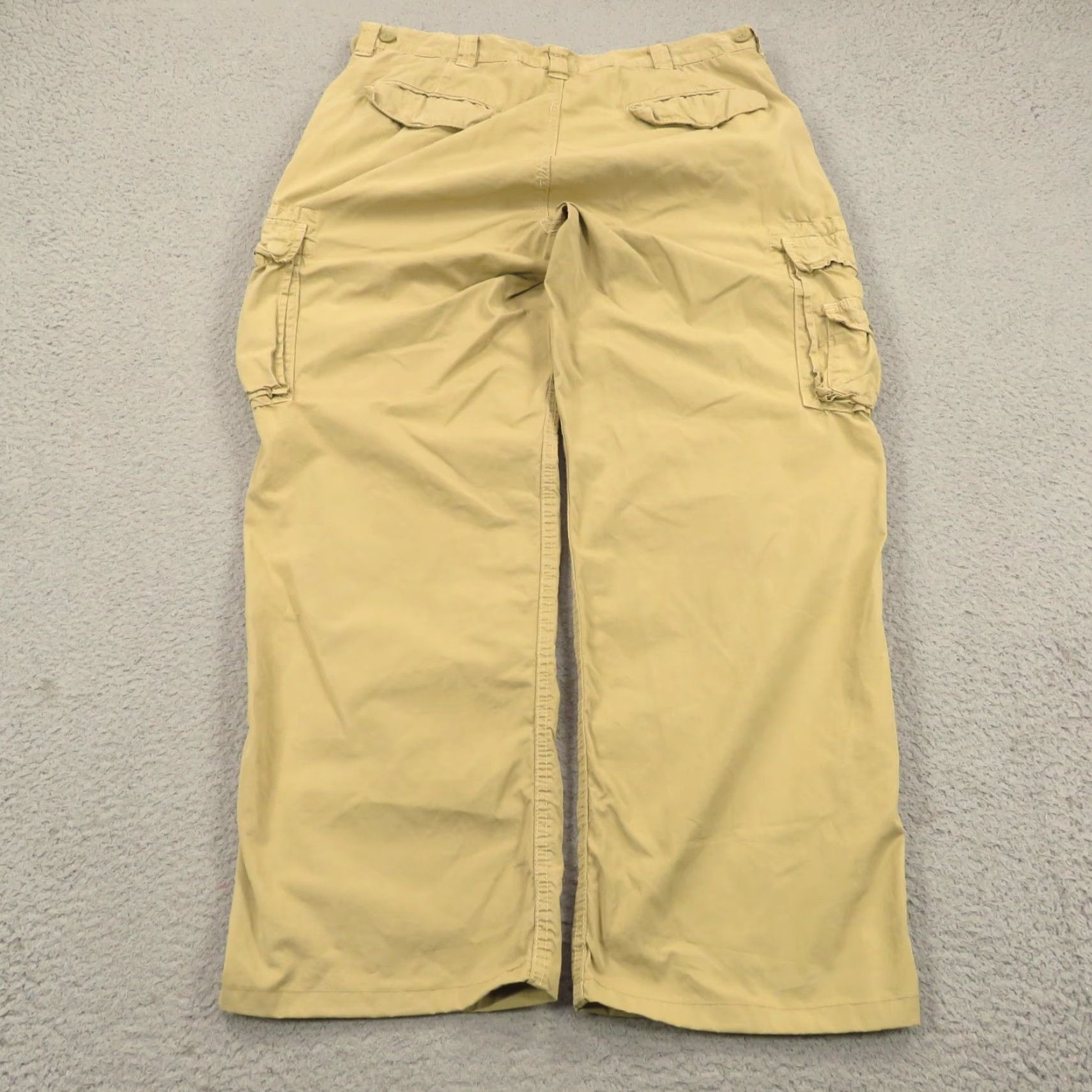 Polo Ralph Lauren VTG Polo Ralph Lauren Pant Men Cargo Wide-Leg Khaki 36x30 Paratrooper Utility Baggy Shirt? Size US M / EU 48-50 / 2 - 2 Thumbnail