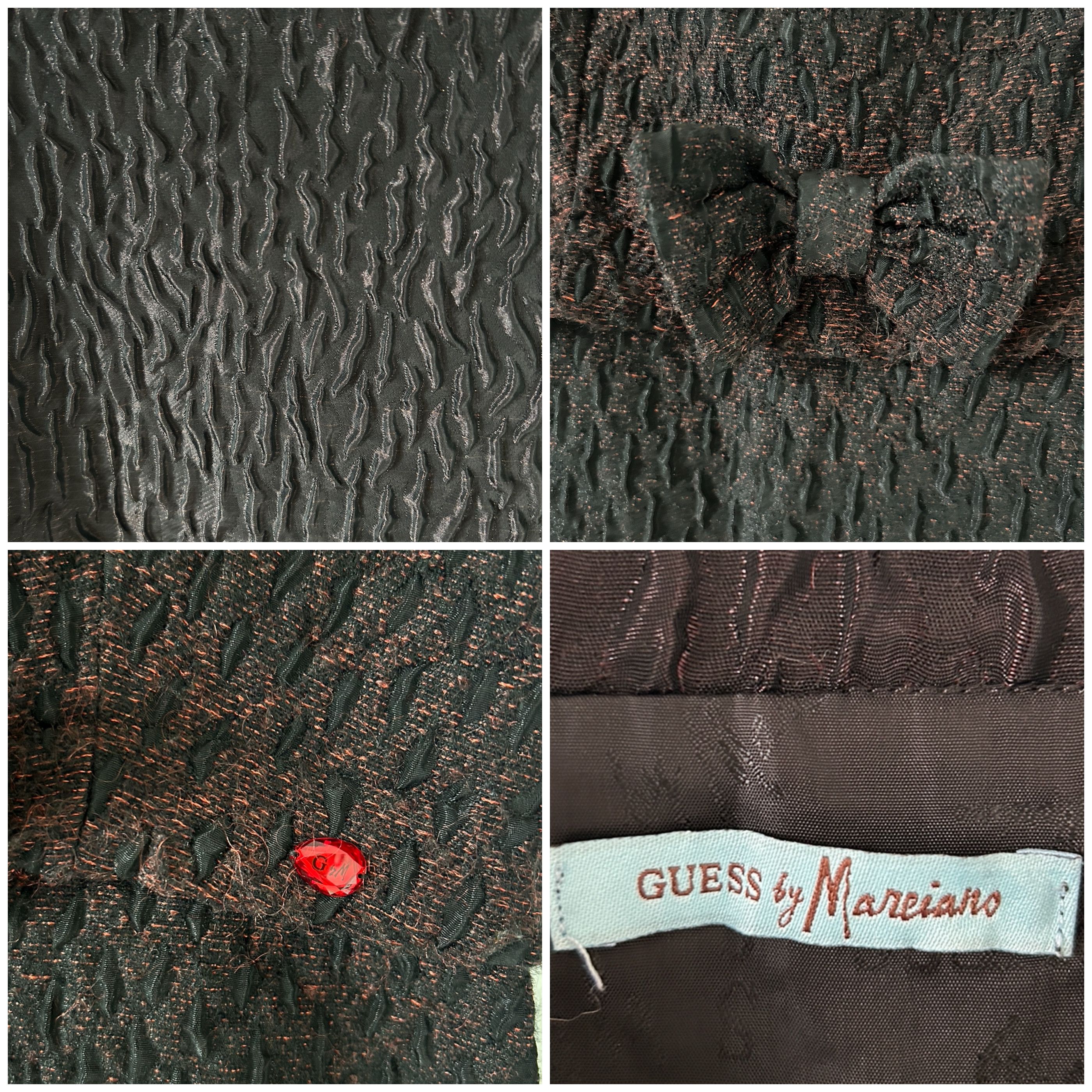 Guess Guess y2k slip party textured bow dress Size M / US 6-8 / IT 42-44 - 9 Thumbnail