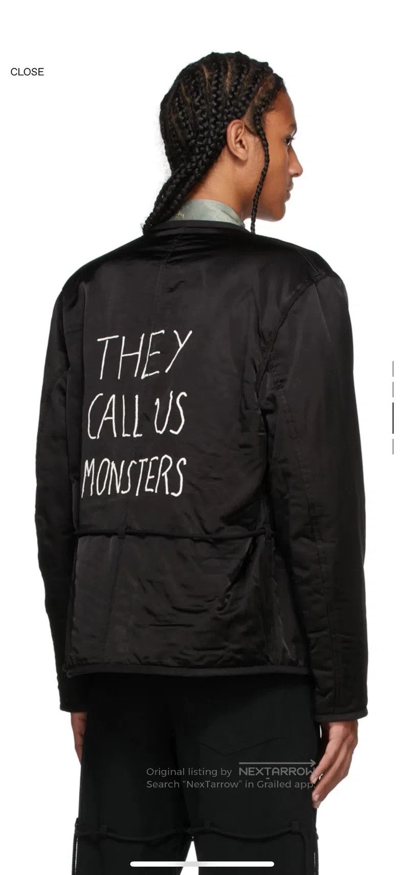 Song For The Mute SONG FOR THE MUTE Black jacket Size US M / EU 48-50 / 2 - 8 Thumbnail
