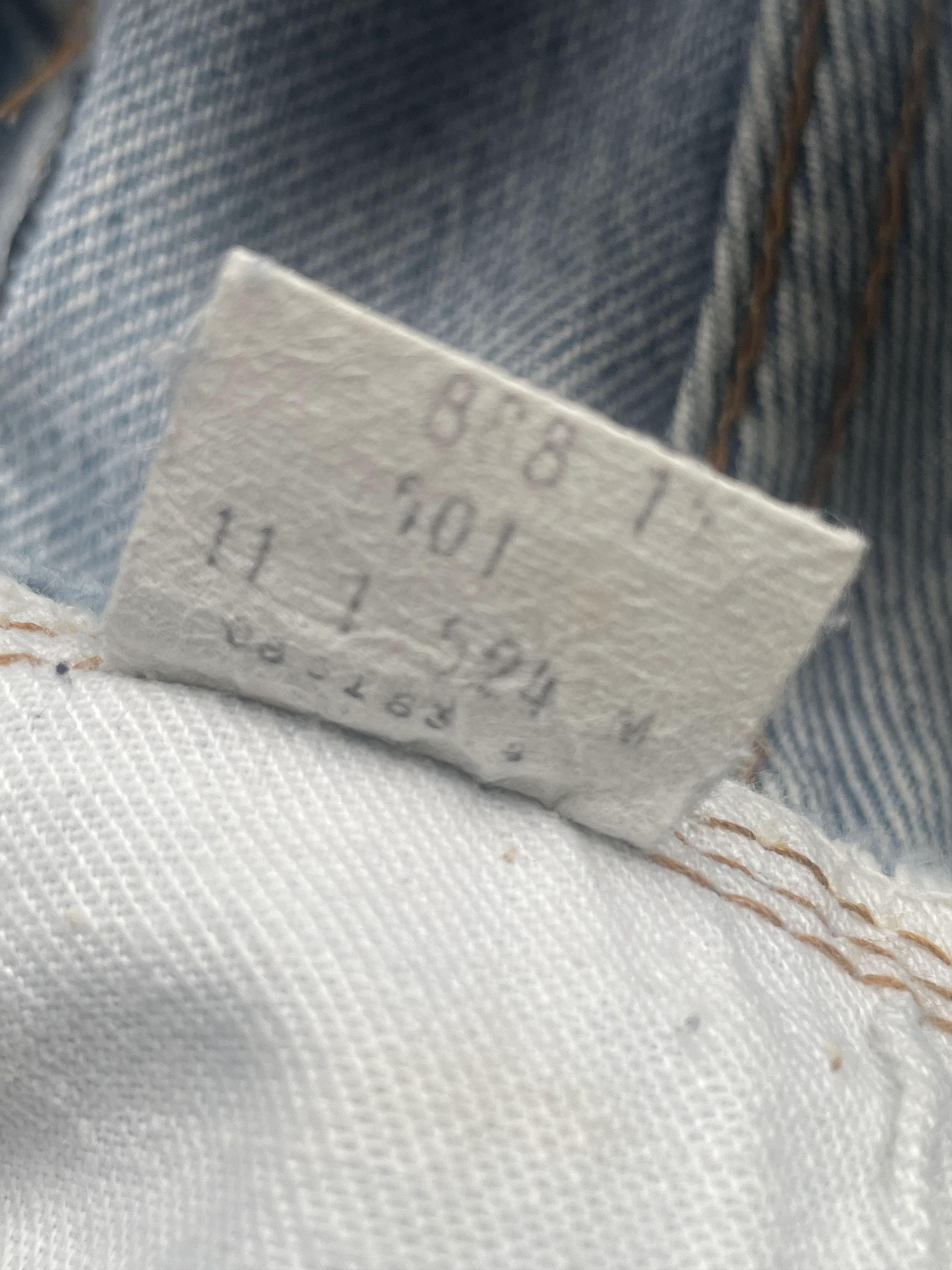 Levi's Vintage 1981 Levis 501 e Redline Denim Size US 32 / EU 48 - 6 Thumbnail