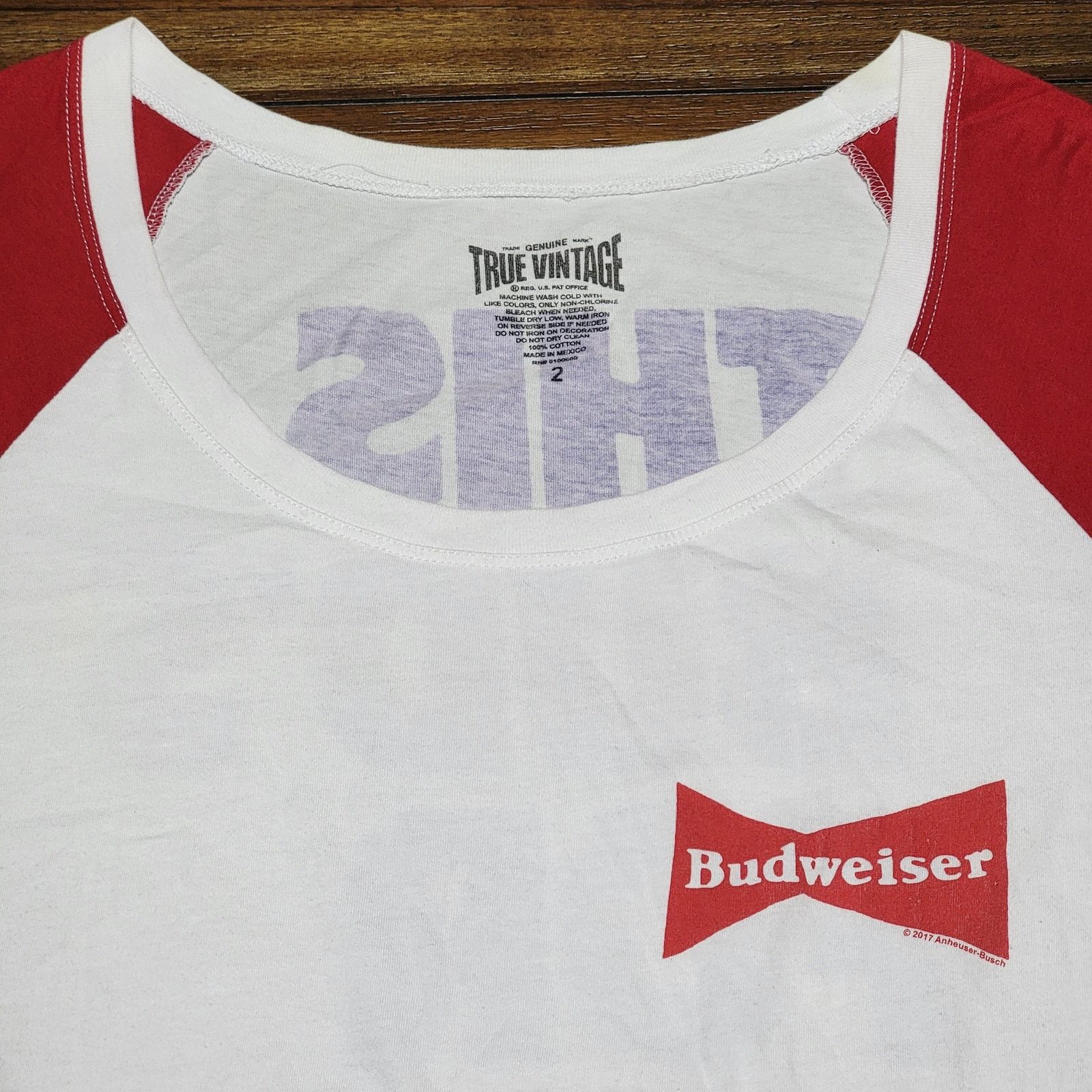Other True Vintage Budweiser Tee "This Buds For You"- Size 2 (2XL) Size XXL / US 16-18 / IT 52-54 - 4 Thumbnail
