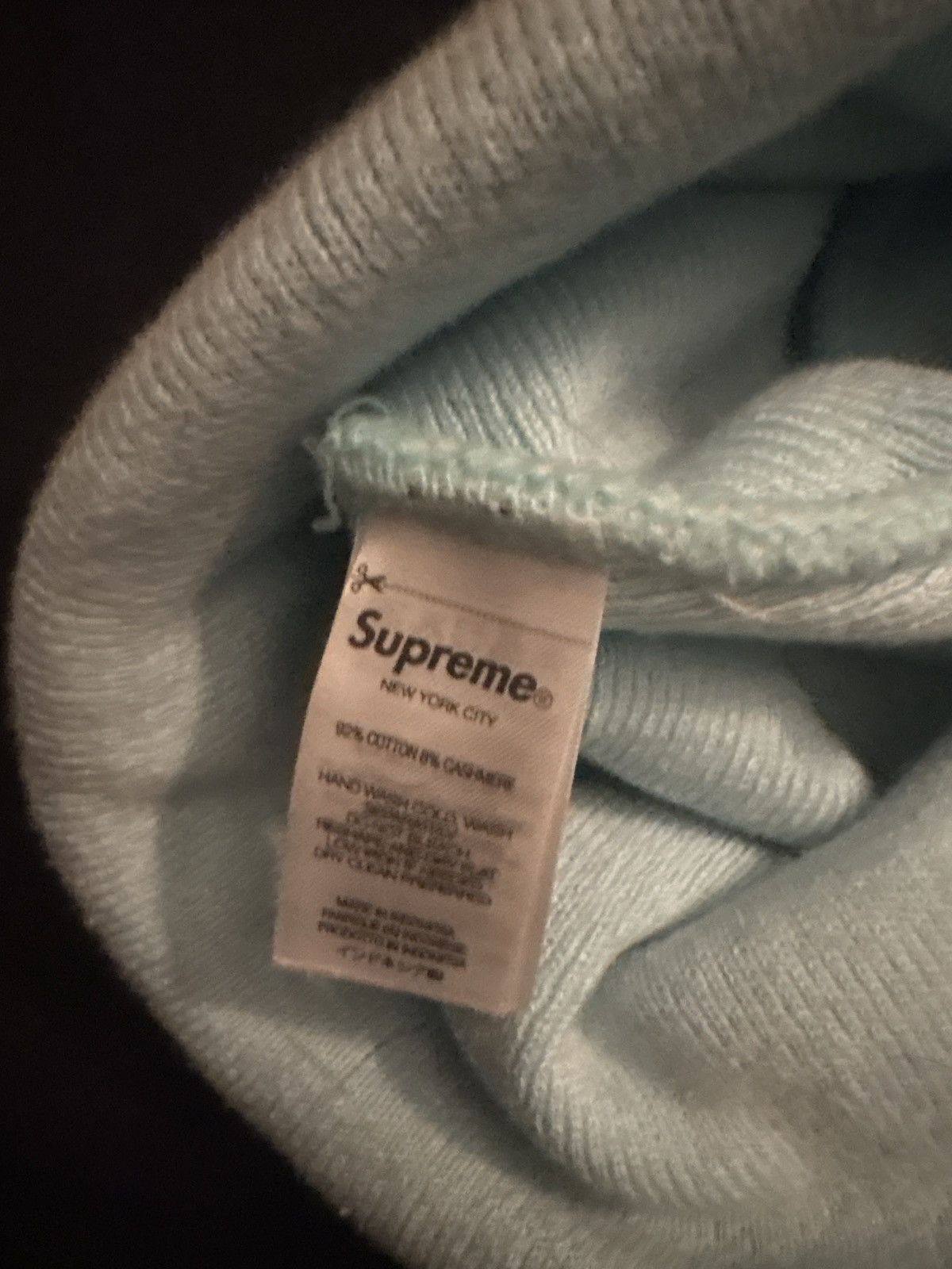 Supreme Supreme big logo beanie Size ONE SIZE - 1 Thumbnail