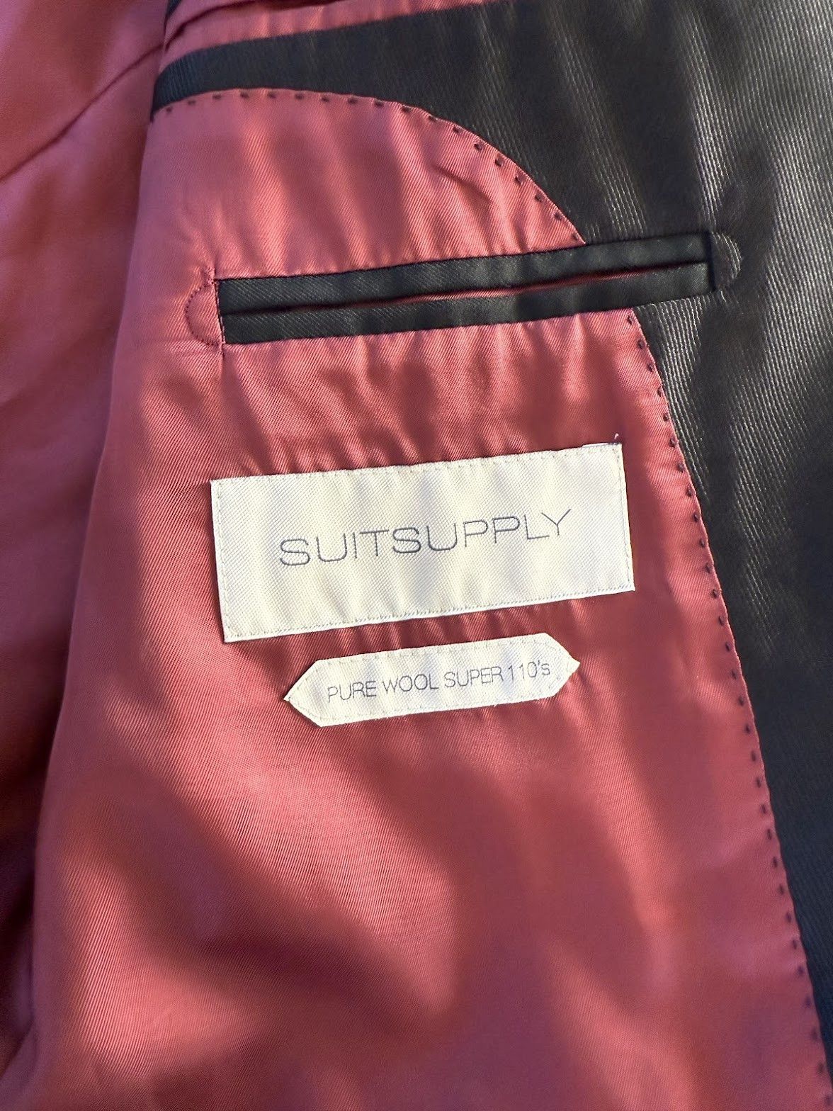 Suitsupply Tuxedo (full set minus bow tie) Size 44R - 3 Thumbnail