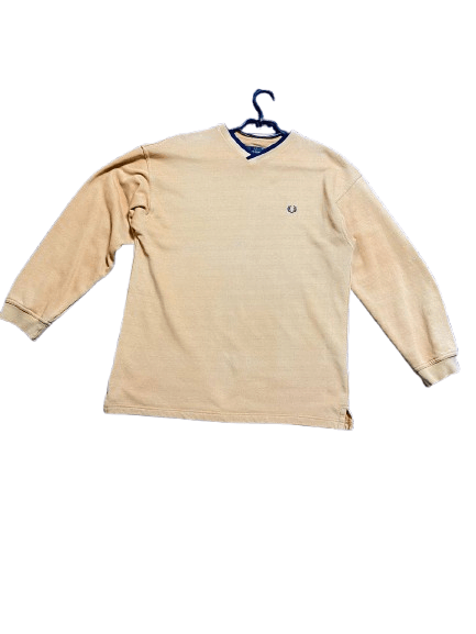 Fred Perry Vintage Fred Perry Embroidered Logo Sweater Size M Size US M / EU 48-50 / 2 - 1 Thumbnail