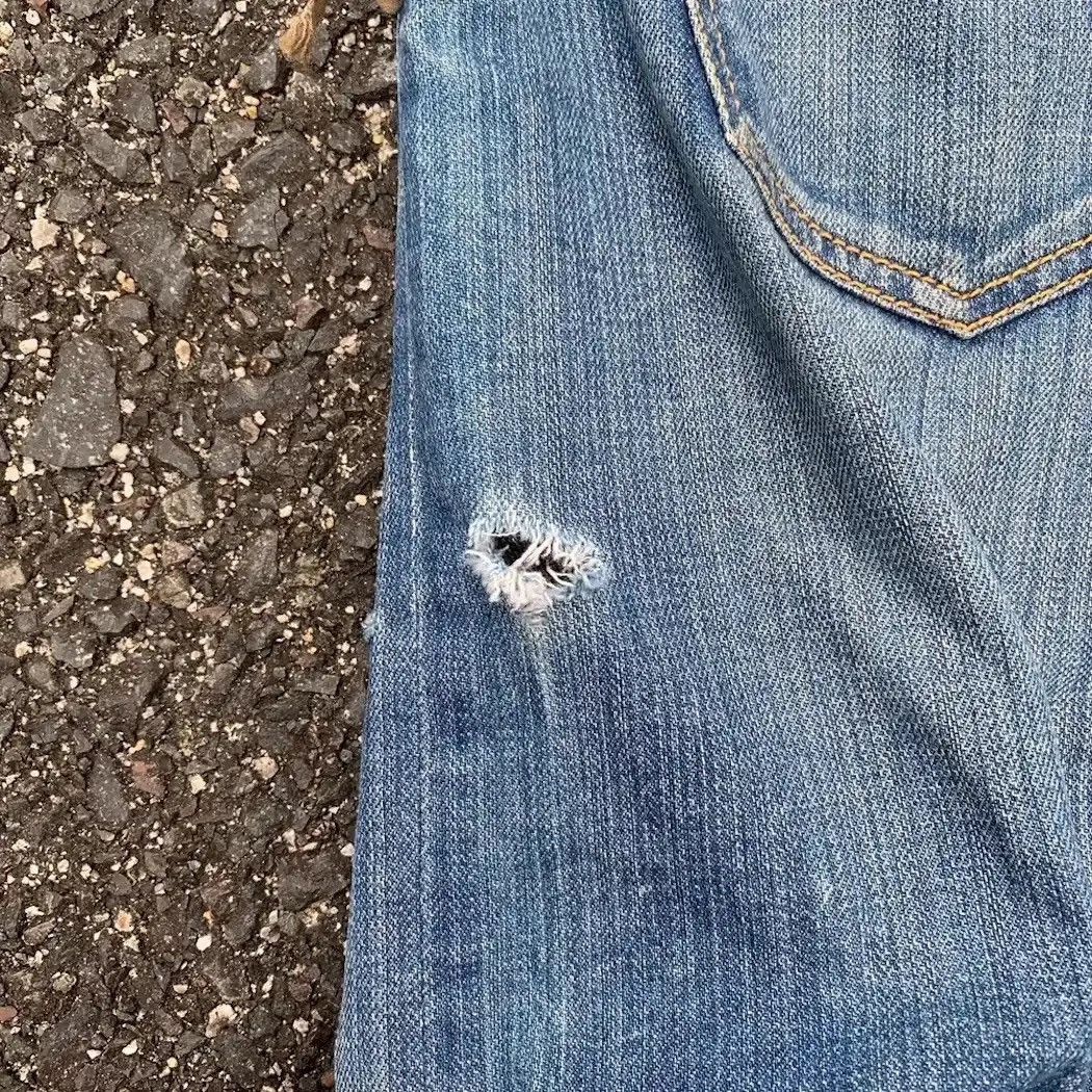 Jimmy Taverniti DESIGNER DENIM TAVERNITI JEANS BY JIMMY TAVERNITI DISTRESSED Size US 33 - 20 Thumbnail