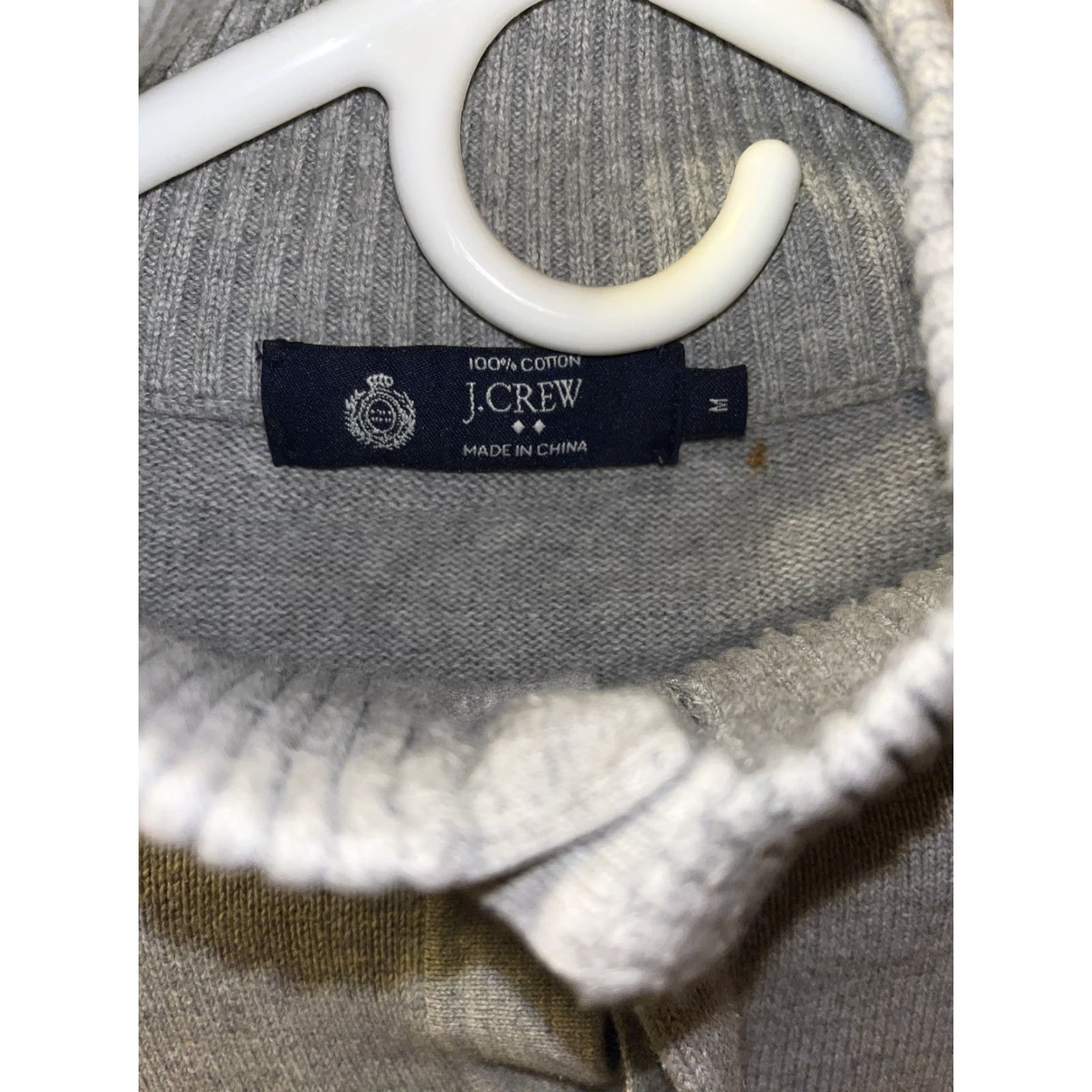 J.Crew VINTAGE J.CREW Men’s Henley Sweater 3 Button Cotton Gray Medium All Seasons 90s Casual Size US M / EU 48-50 / 2 - 3 Thumbnail