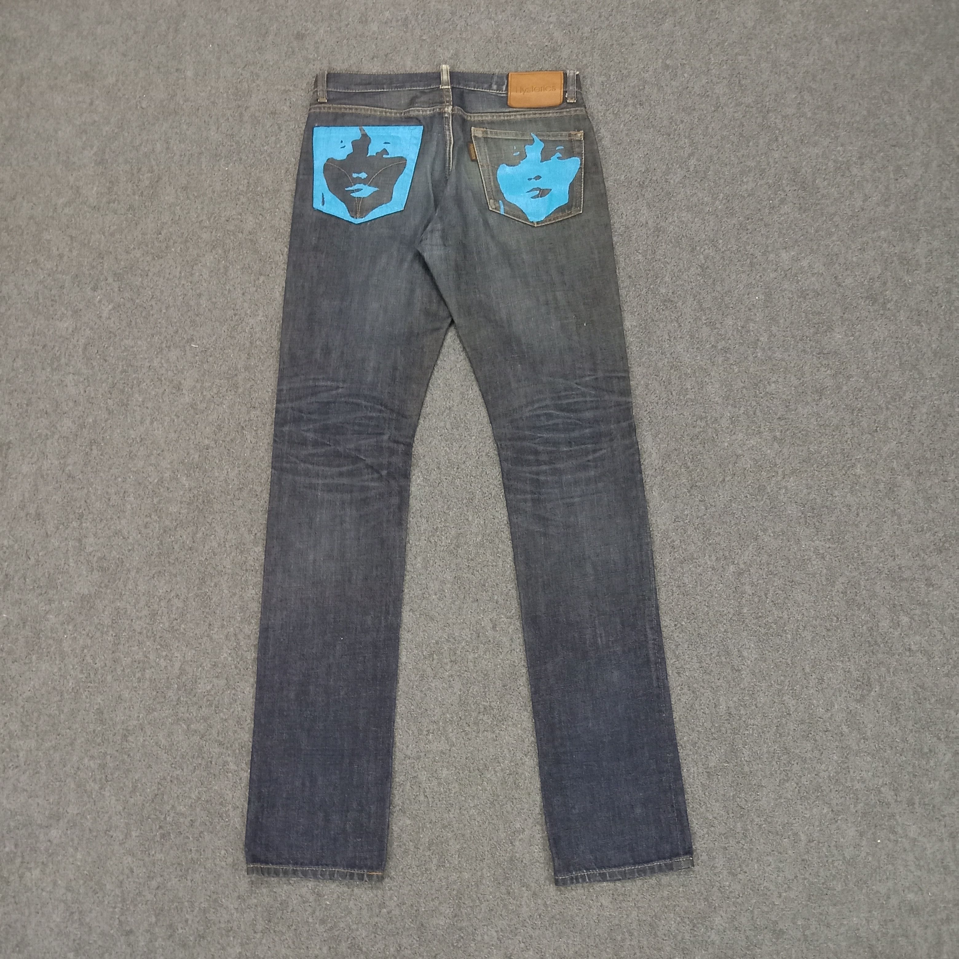 Hysteric Glamour Japanese Brand Custom Denim Jeans