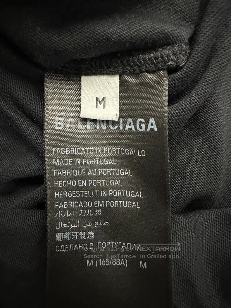 Balenciaga Balenciaga Letter Logo Printed Short Sleeve Crew Neck T-Sh Size US M / EU 48-50 / 2 - 4 Thumbnail