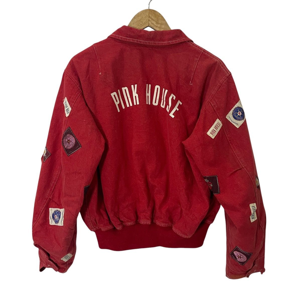 Pink House Vintage Pink House Iconic Bomber Jacket Size US L / EU 52-54 / 3 - 1 Thumbnail