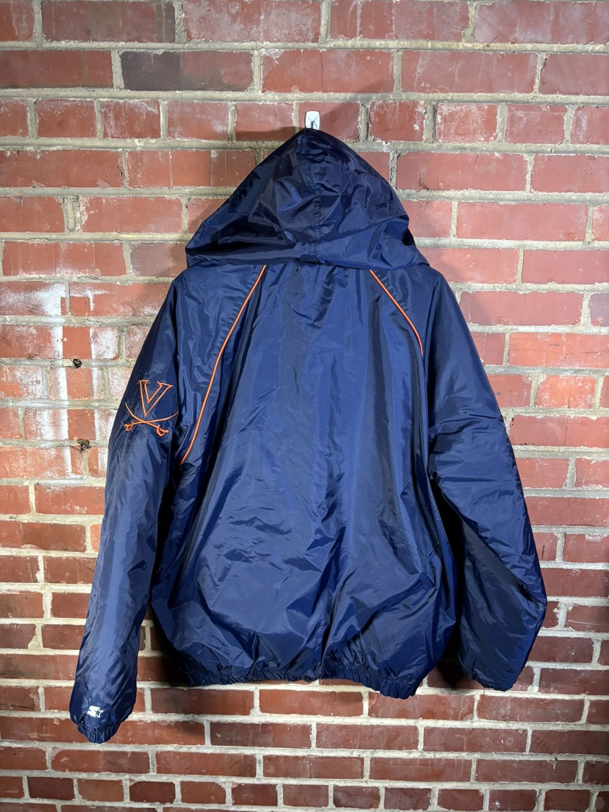 Starter VTG Y2k Starter Jacket University of Virginia Cavaliers L Size US L / EU 52-54 / 3 - 8 Thumbnail