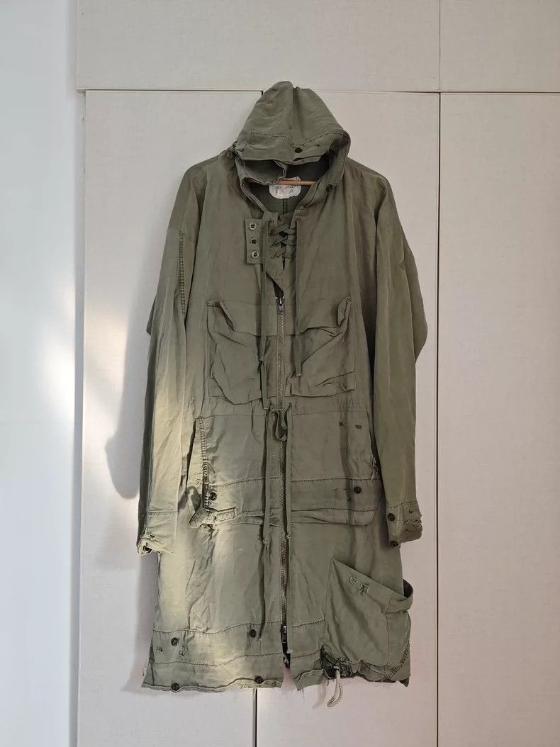 Greg Lauren GREG LAUREN Army cloth overcoat 2503-Nextarrow Size US M / EU 48-50 / 2 - 1 Thumbnail