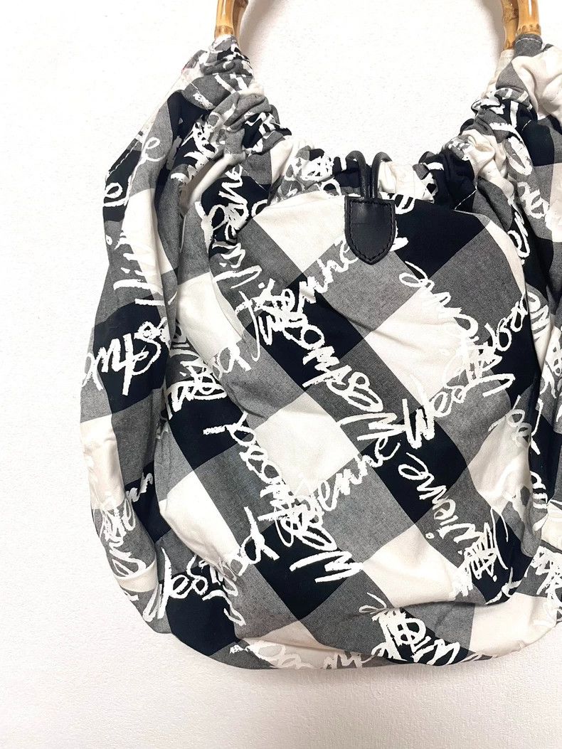 Vivienne Westwood Vivienne Westwood size os Japanese black and white checkere Size ONE SIZE - 6 Thumbnail