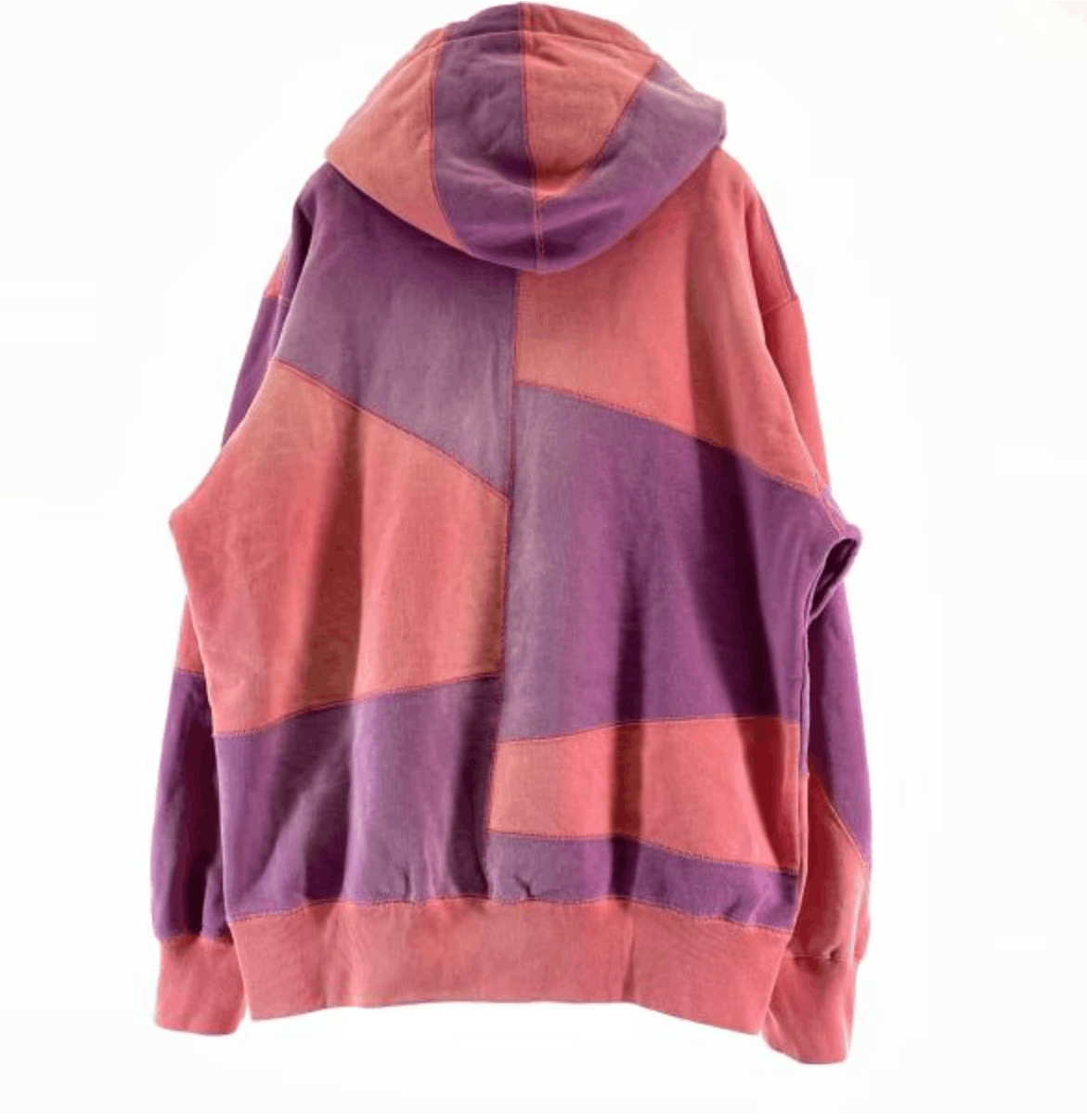 Supreme Supreme 20AW Patchwork Hooded Sweatshirt Size US M / EU 48-50 / 2 - 2 Thumbnail